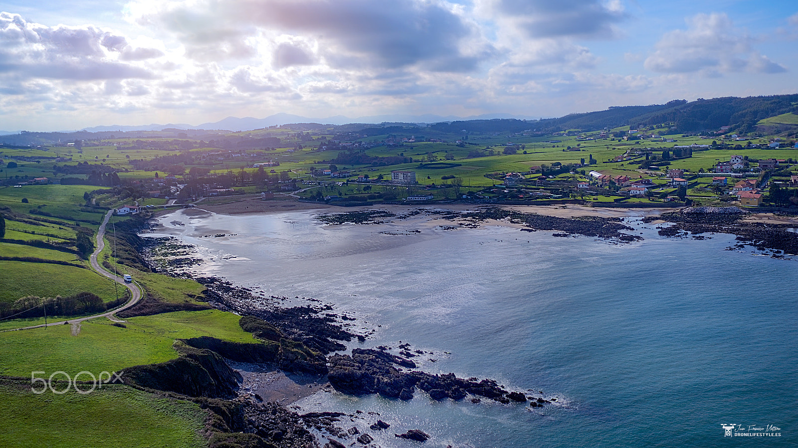 DJI MFT 15mm F1.7 ASPH sample photo. Playa bañugues photography