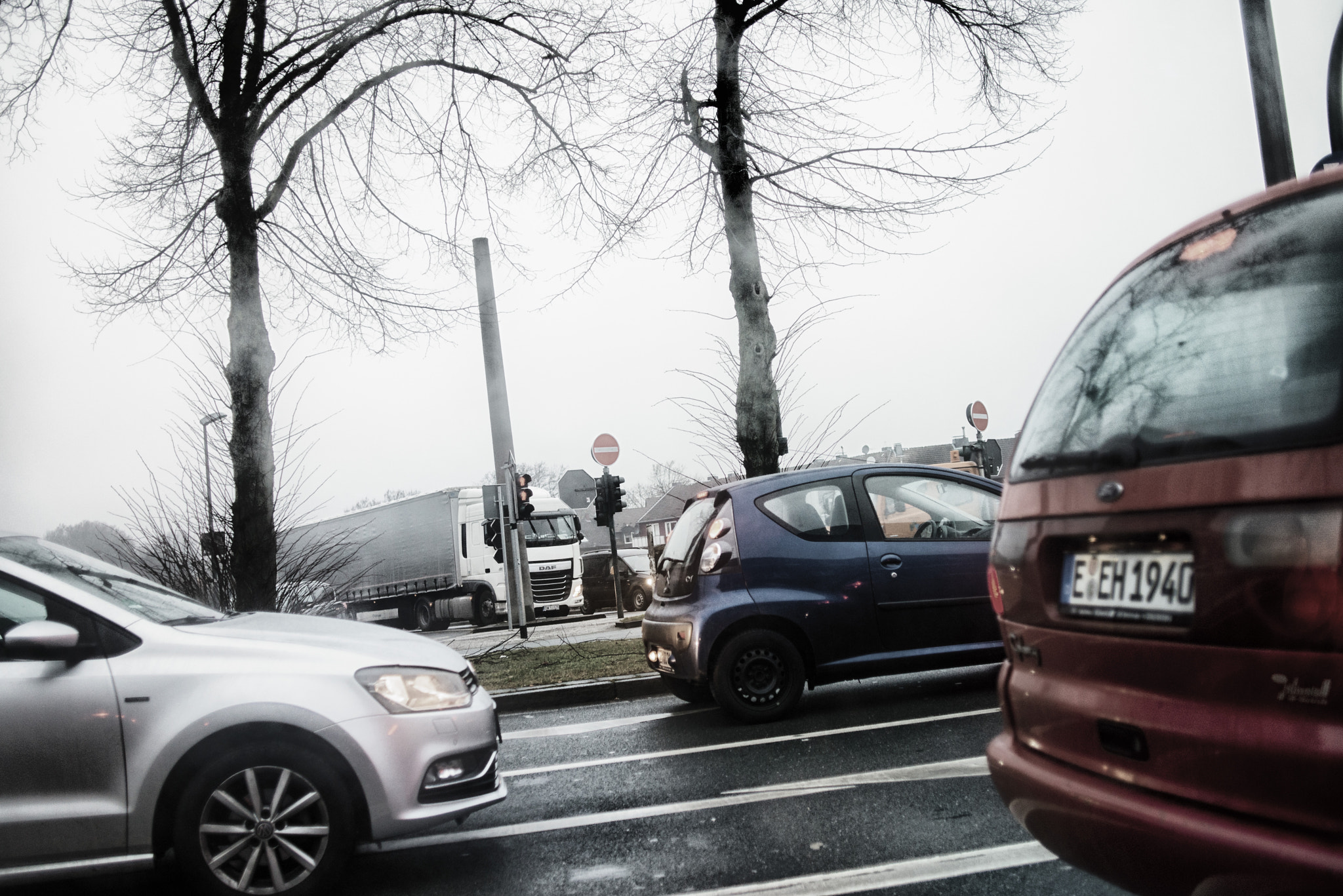 Nikon D600 sample photo. Morning traffic photography