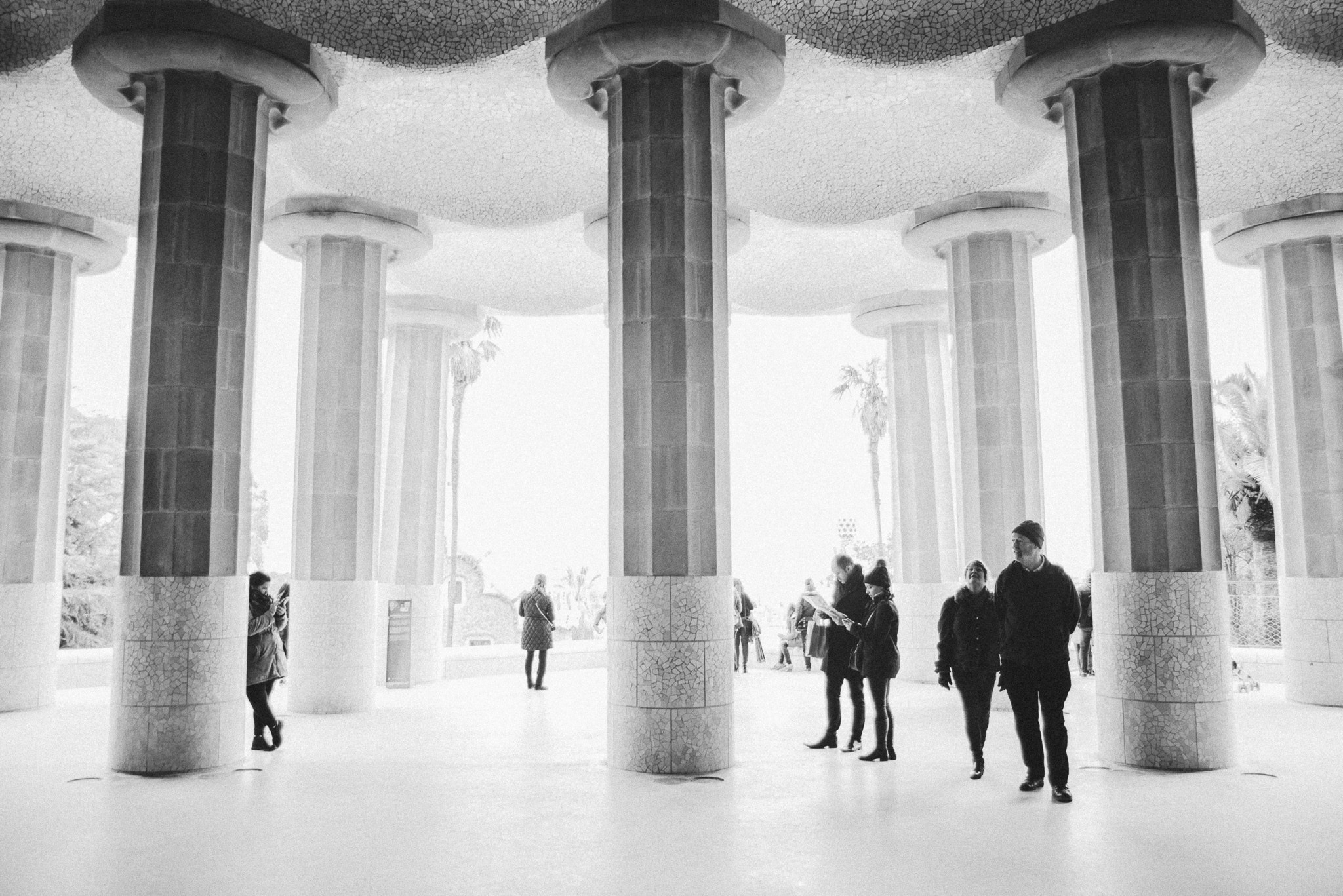 AF Zoom-Nikkor 28-80mm f/3.5-5.6D sample photo. Park güell photography