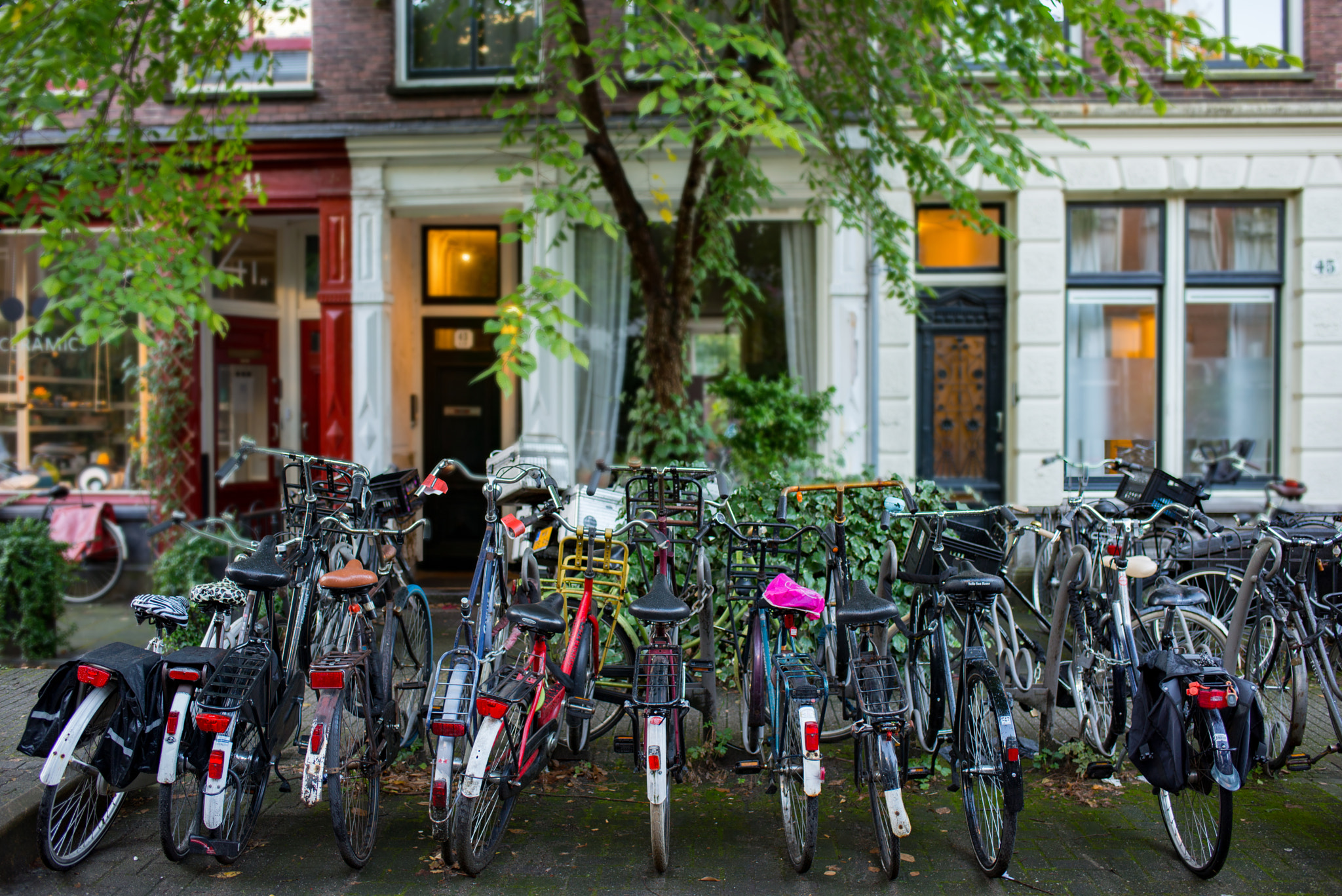 Nikon D610 + Nikon AF-S Nikkor 35mm F1.8G ED sample photo. Bikes of amsterdam photography
