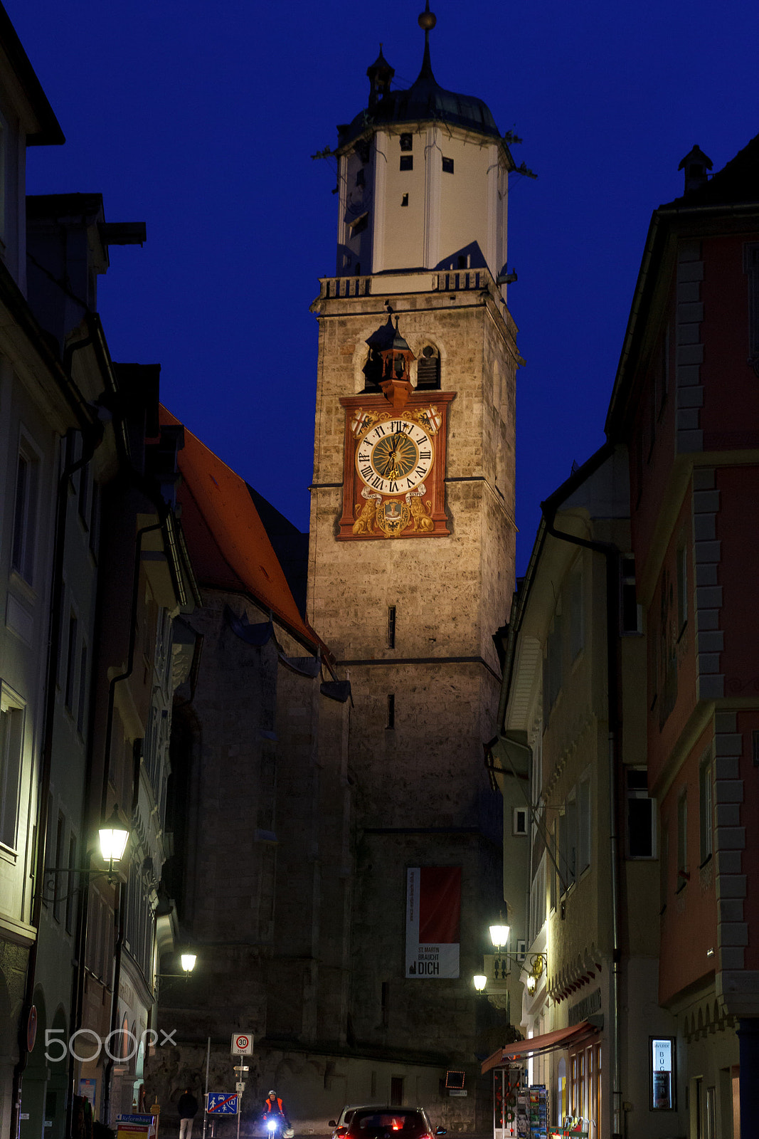 Sigma 24-70mm F2.8 EX DG Macro sample photo. Memmingen night 2 photography