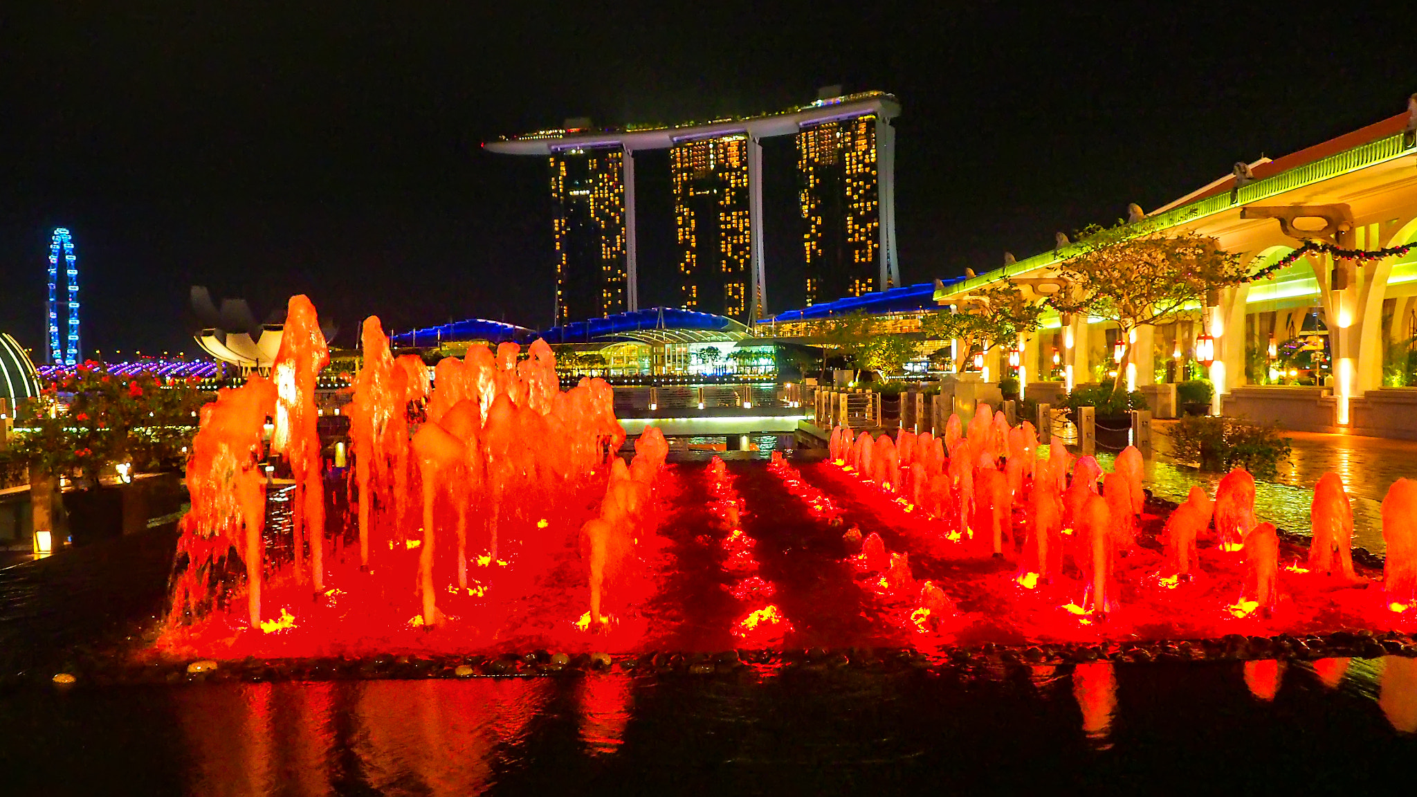 Olympus OM-D E-M5 II sample photo. Fullerton bay photography