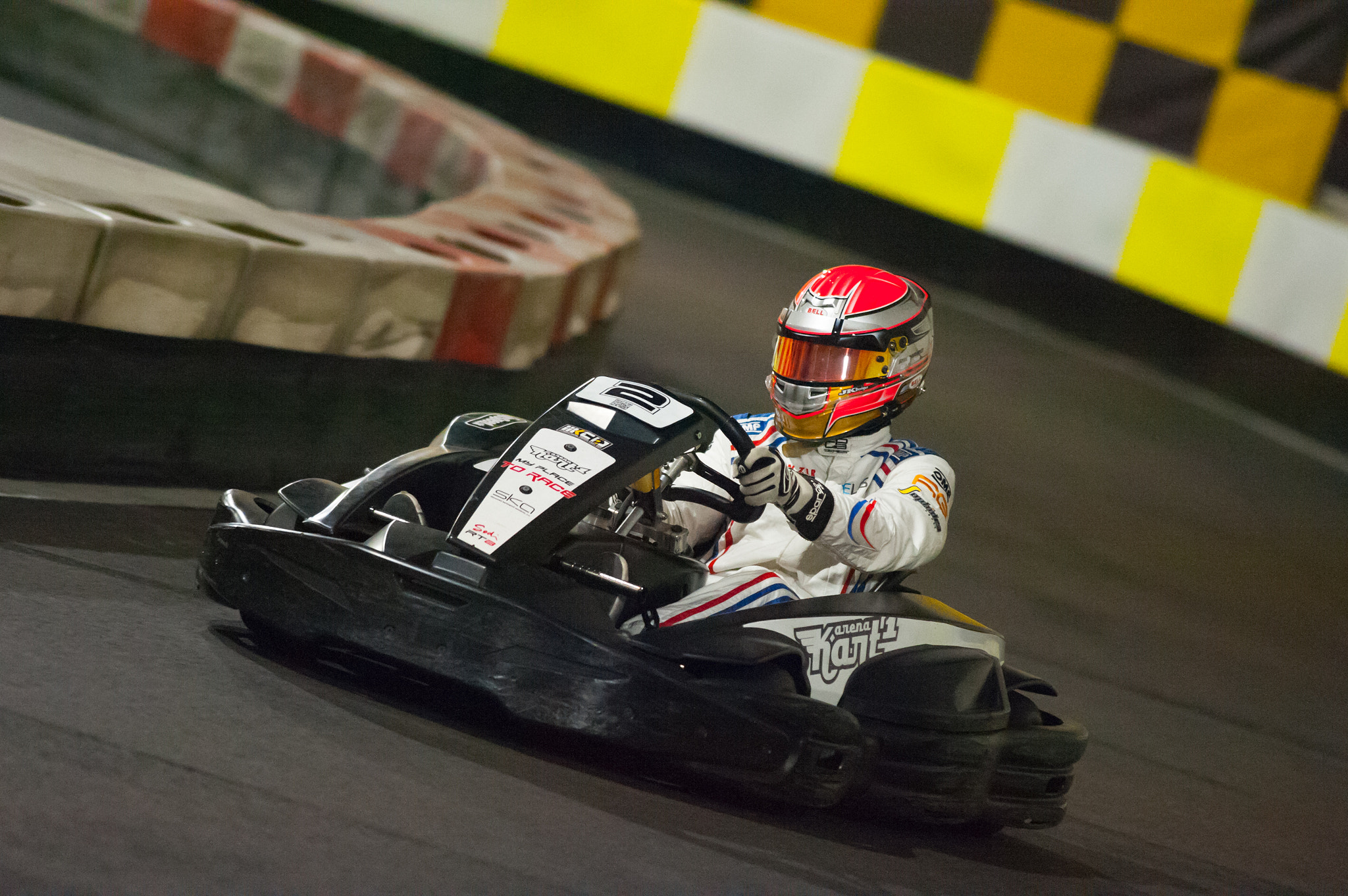 Nikon D700 sample photo. Karting photography