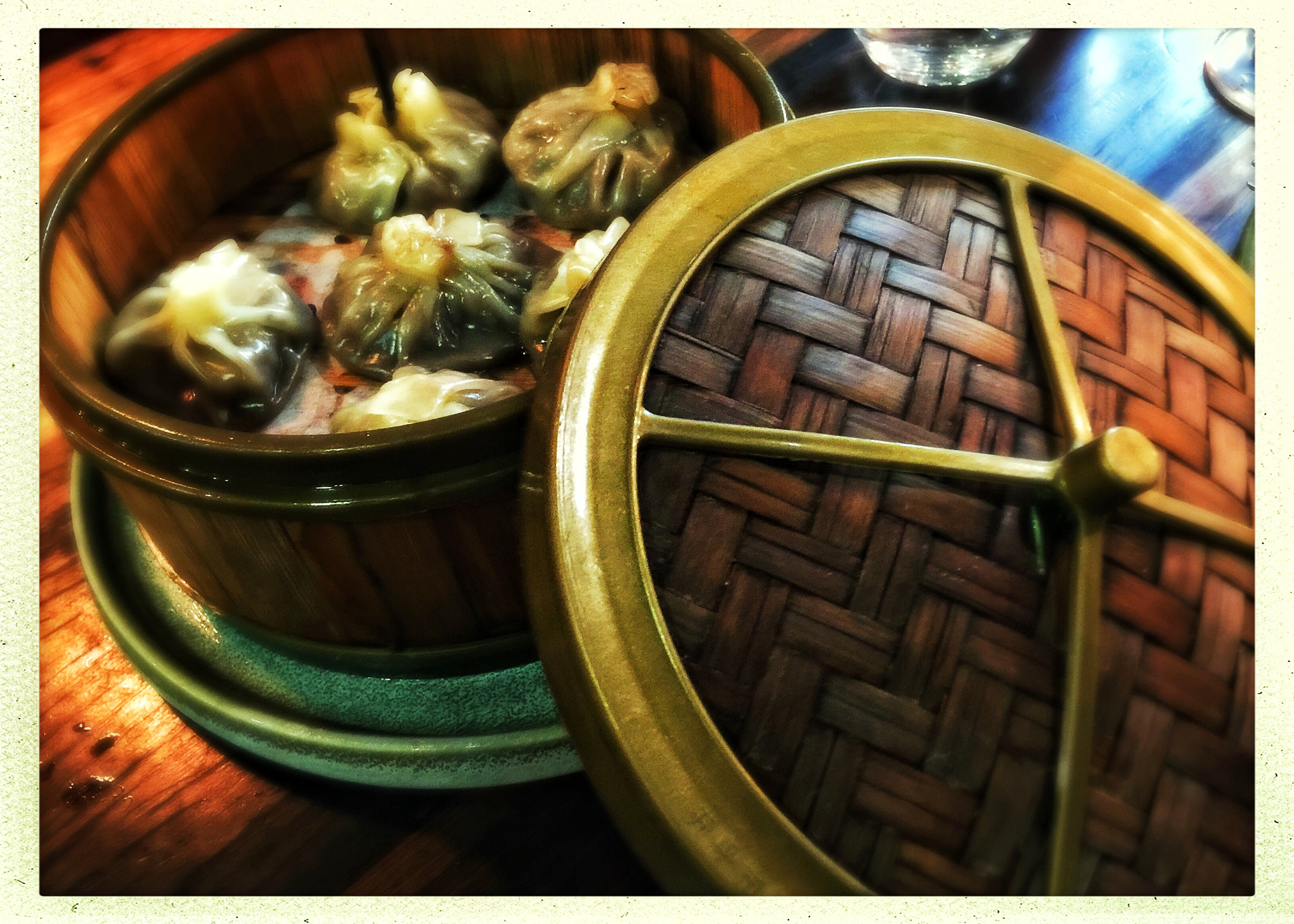 Hipstamatic 331 sample photo. What's with the dumplings? photography