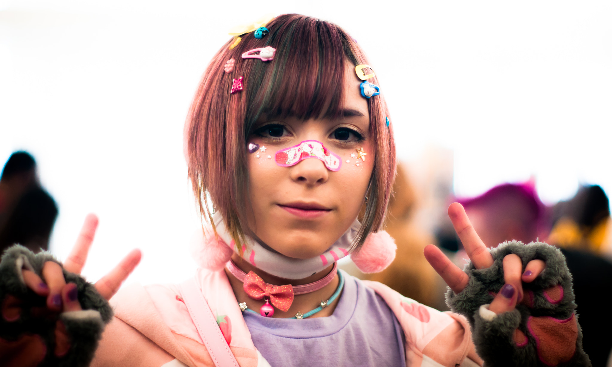 Sony Alpha DSLR-A700 + Sony 50mm F1.4 sample photo. Cosplay washi con photography