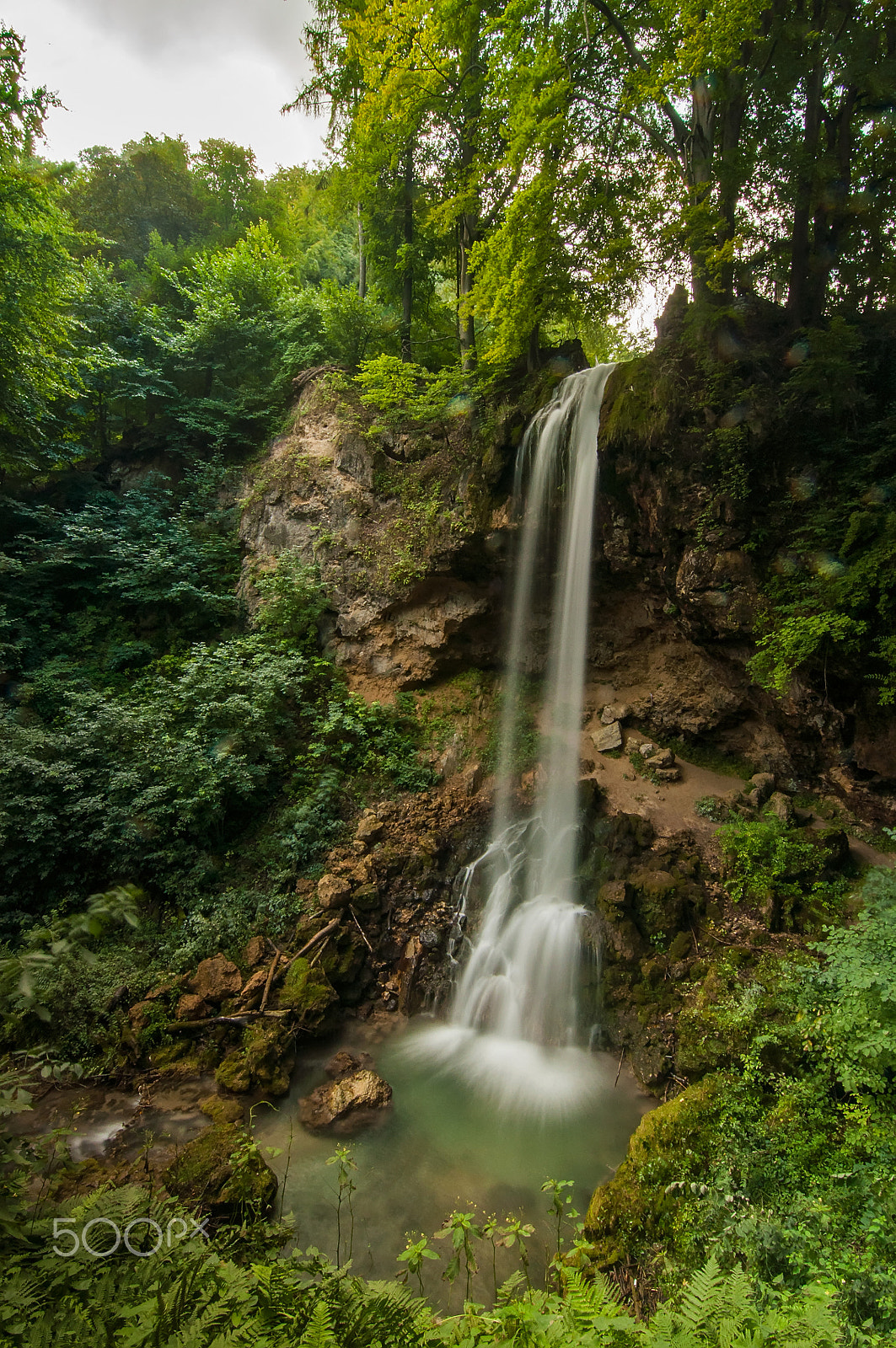 Nikon D90 sample photo. Waterfall in lillafüred photography