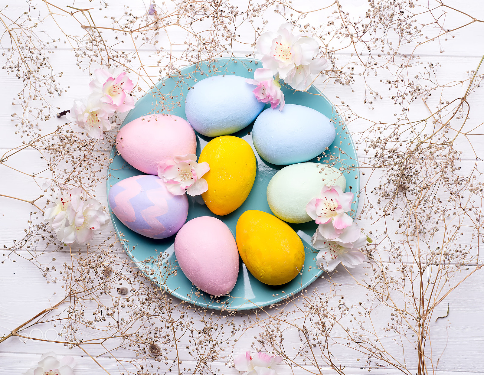 Nikon D610 sample photo. Easter table setting photography