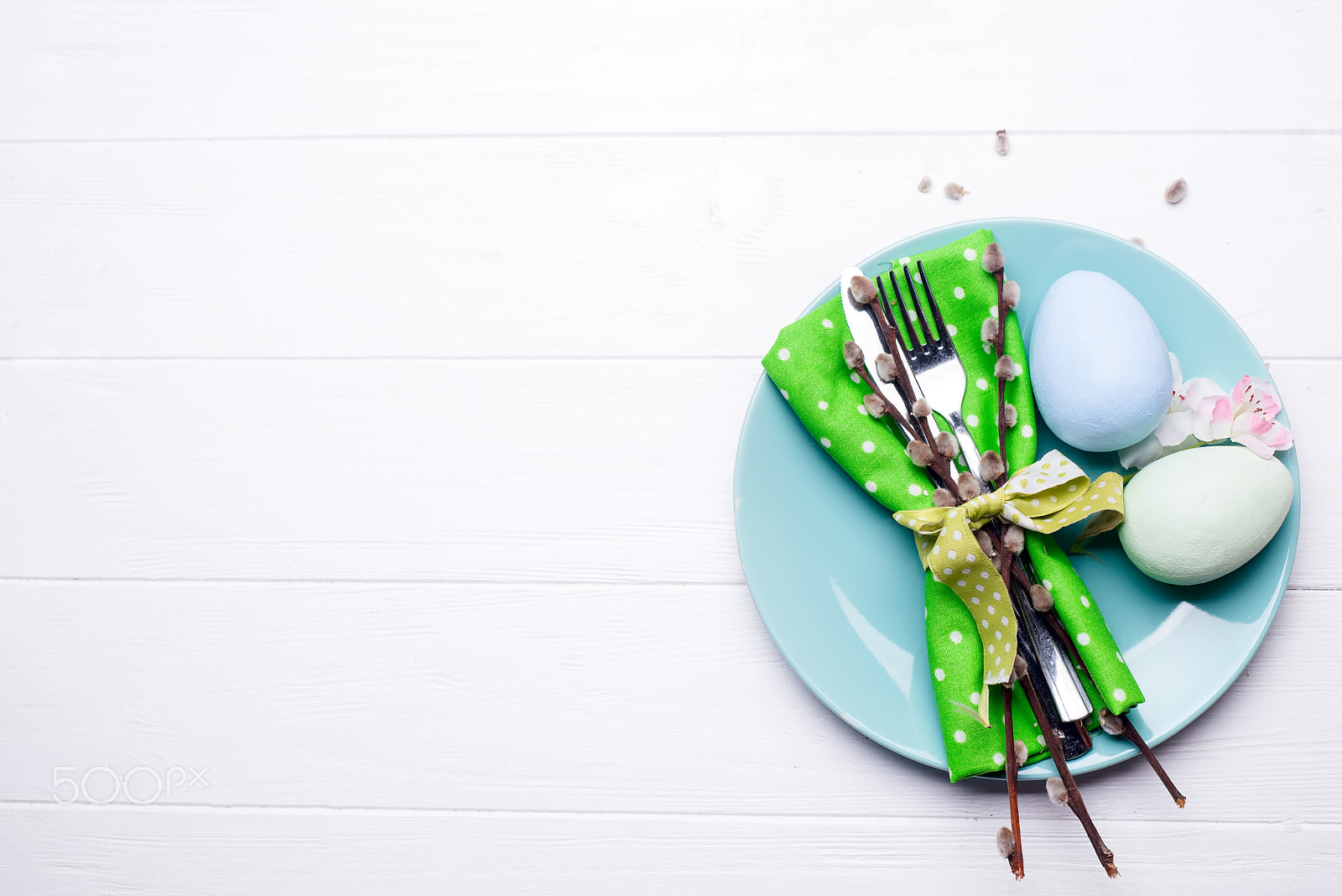 Nikon D610 sample photo. Easter table setting photography