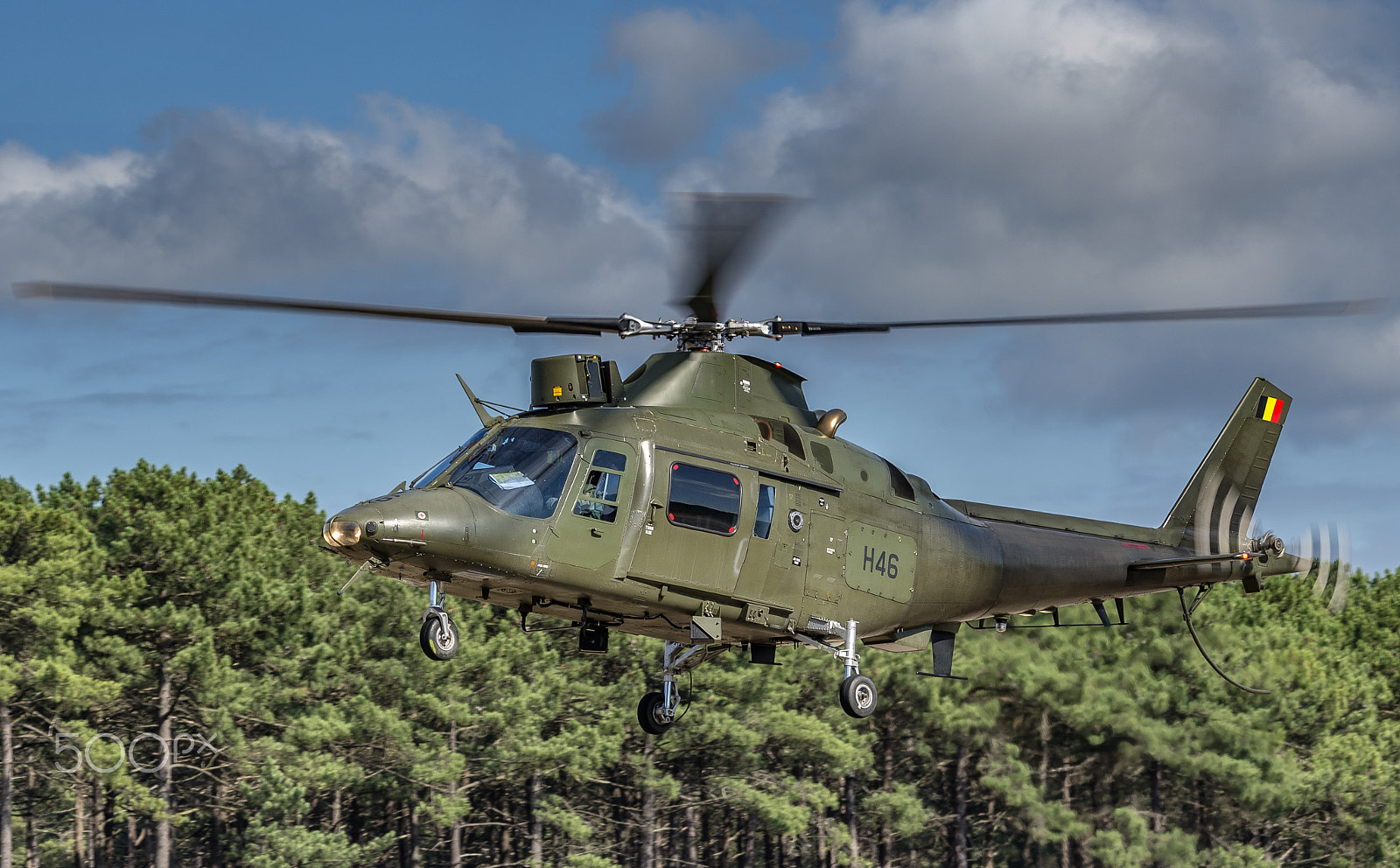 Nikon D5100 + Sigma 120-400mm F4.5-5.6 DG OS HSM sample photo. Belgium agustawestland a109b h46 photography