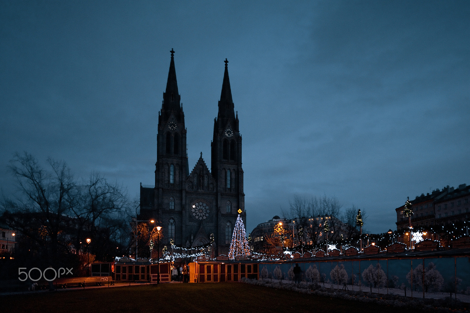 Nikon PC-E Nikkor 24mm F3.5D ED Tilt-Shift sample photo. Church of st. ludmila photography