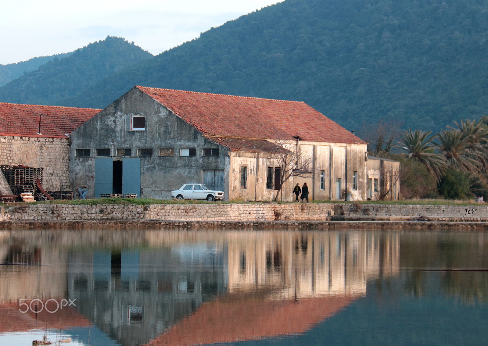 Canon EOS 760D (EOS Rebel T6s / EOS 8000D) sample photo. Sunset in ston (croatia) photography