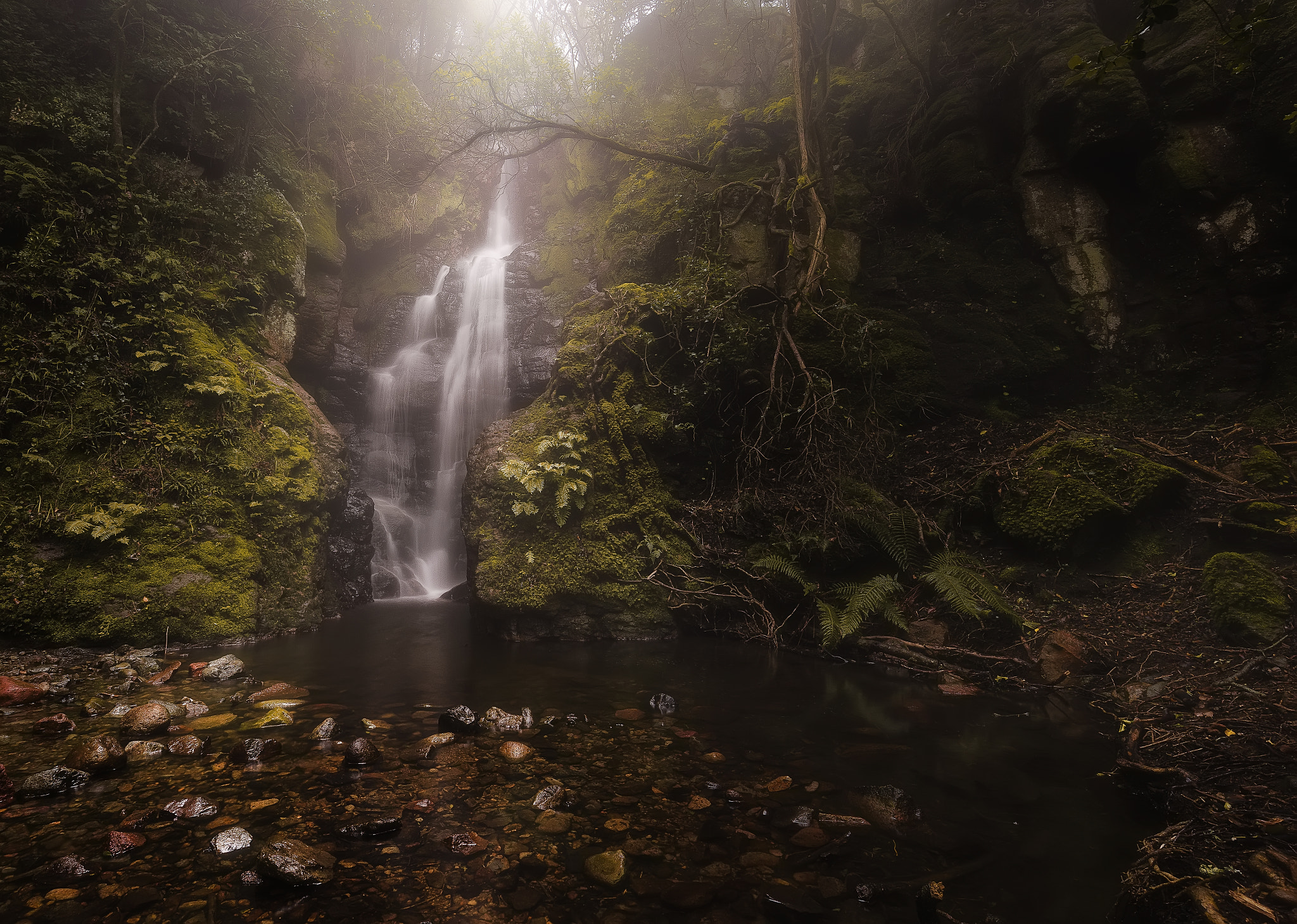 Sony a7 sample photo. Waterfall of trolls photography