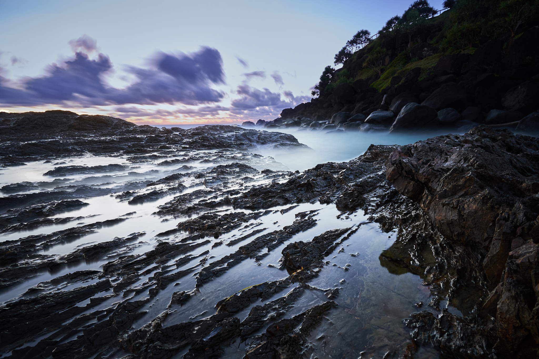 Sony a6300 + Sony E 10-18mm F4 OSS sample photo. Sun rising over rocks photography