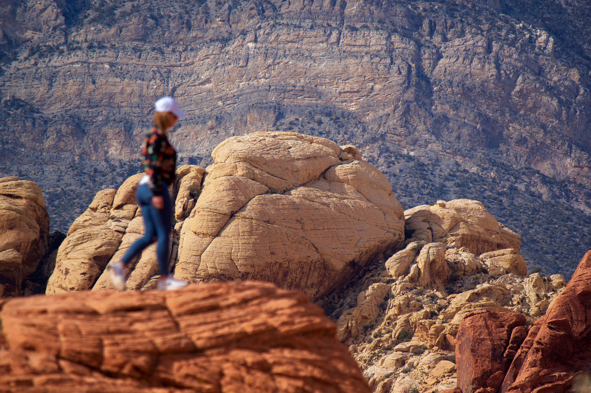 Canon EF-S 55-250mm F4-5.6 IS sample photo. Shannon at red rock photography