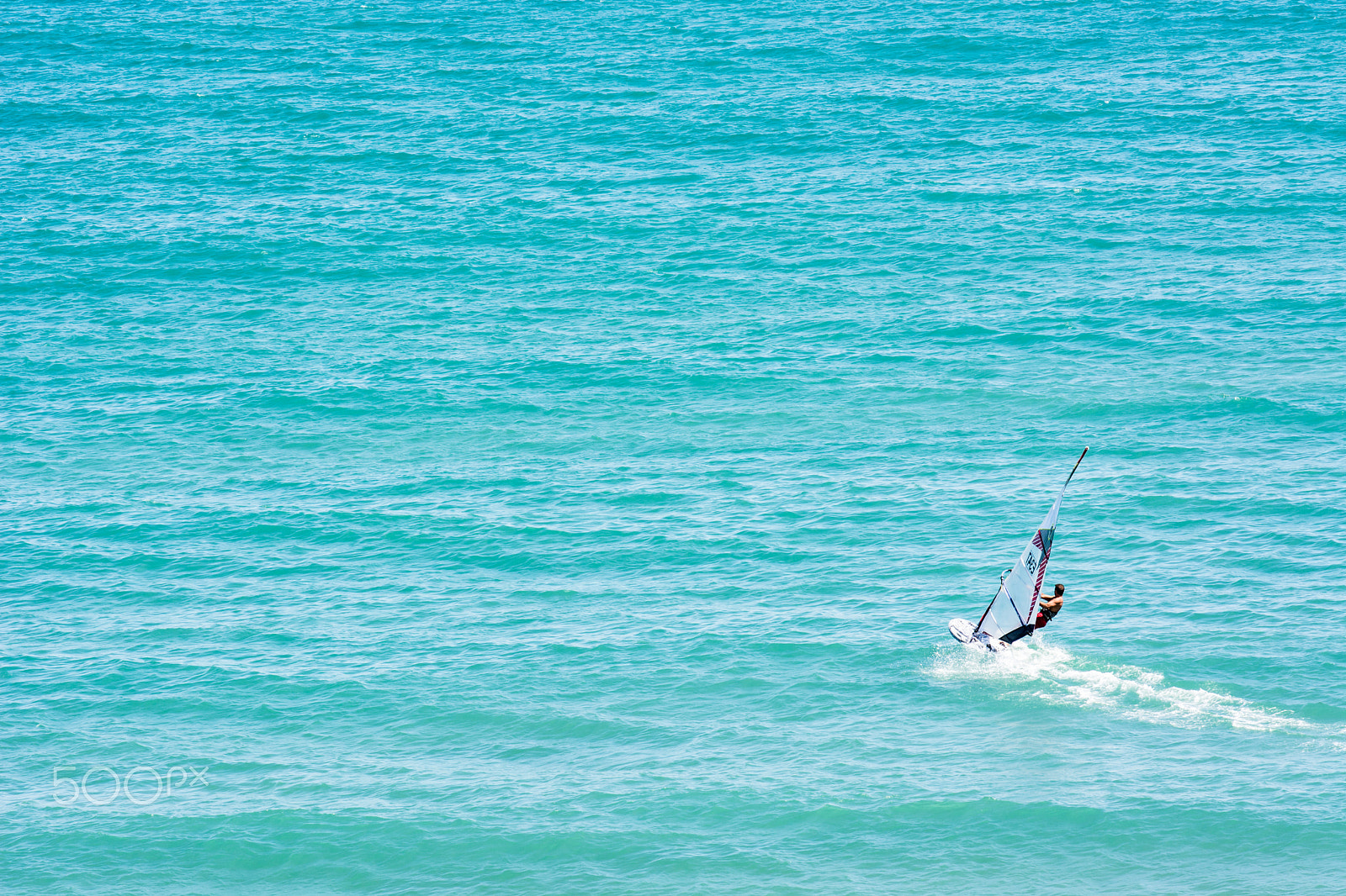 Nikon AF-S Nikkor 70-200mm F4G ED VR sample photo. Windsurfer photography