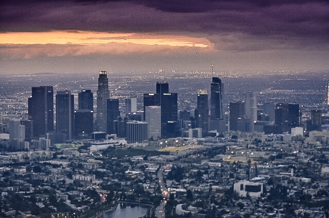 Nikon D7200 sample photo. Los angeles skyline photography