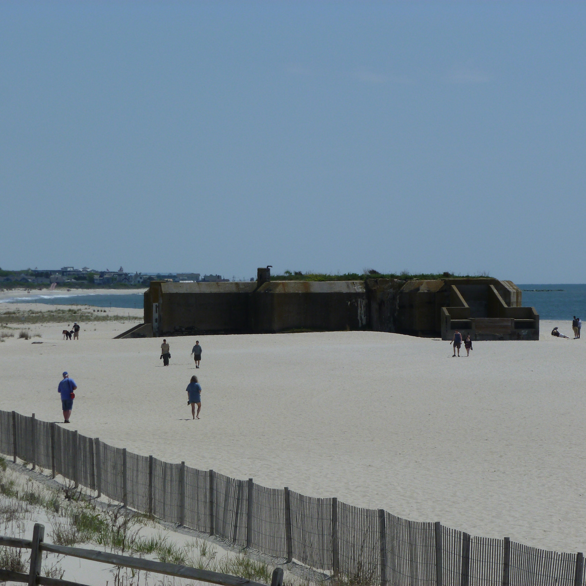 Panasonic Lumix DMC-ZS8 (Lumix DMC-TZ18) sample photo. World war 2 gun and observation bunker,cape may point, nj. photography