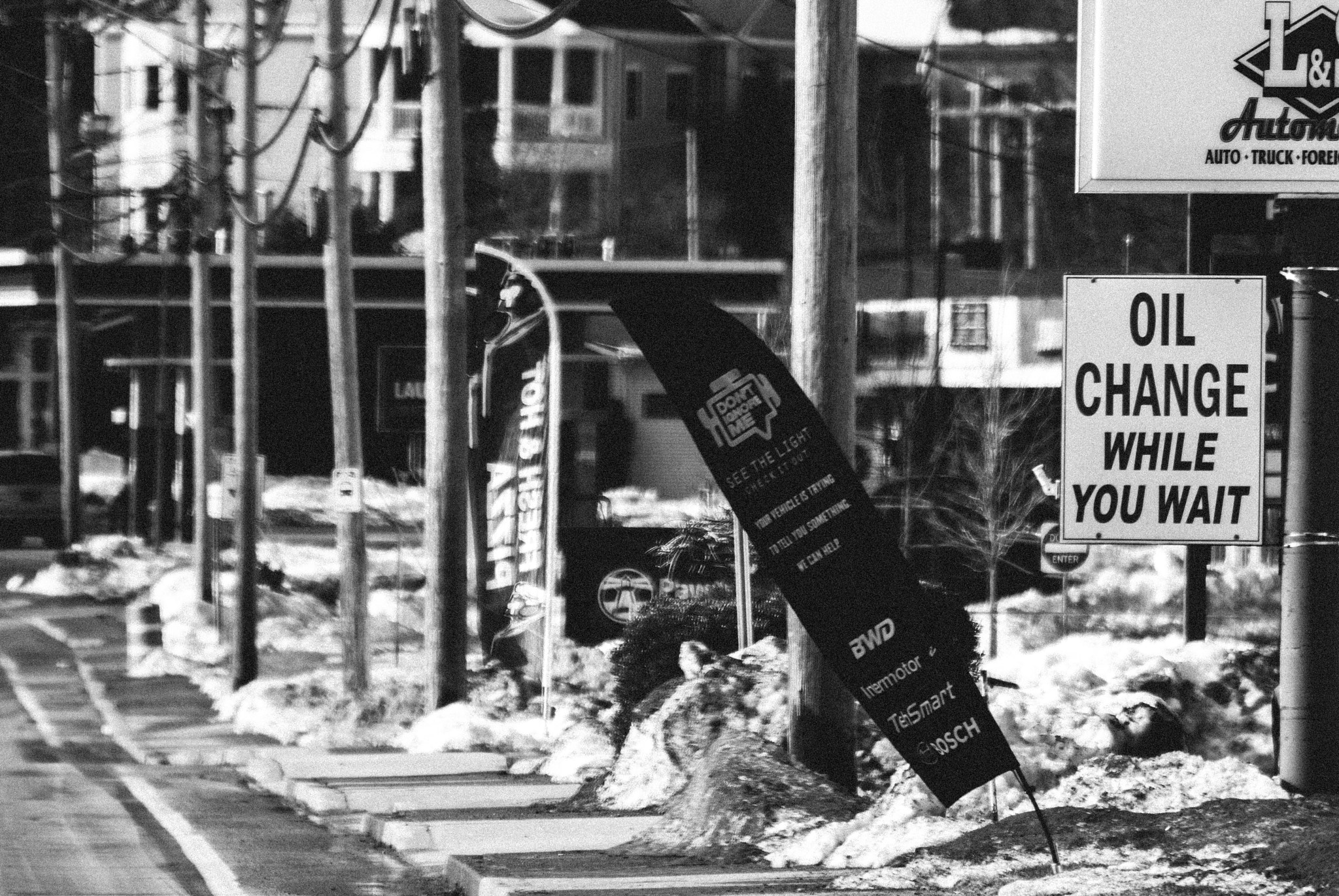 Nikon D200 sample photo. Street clutter photography
