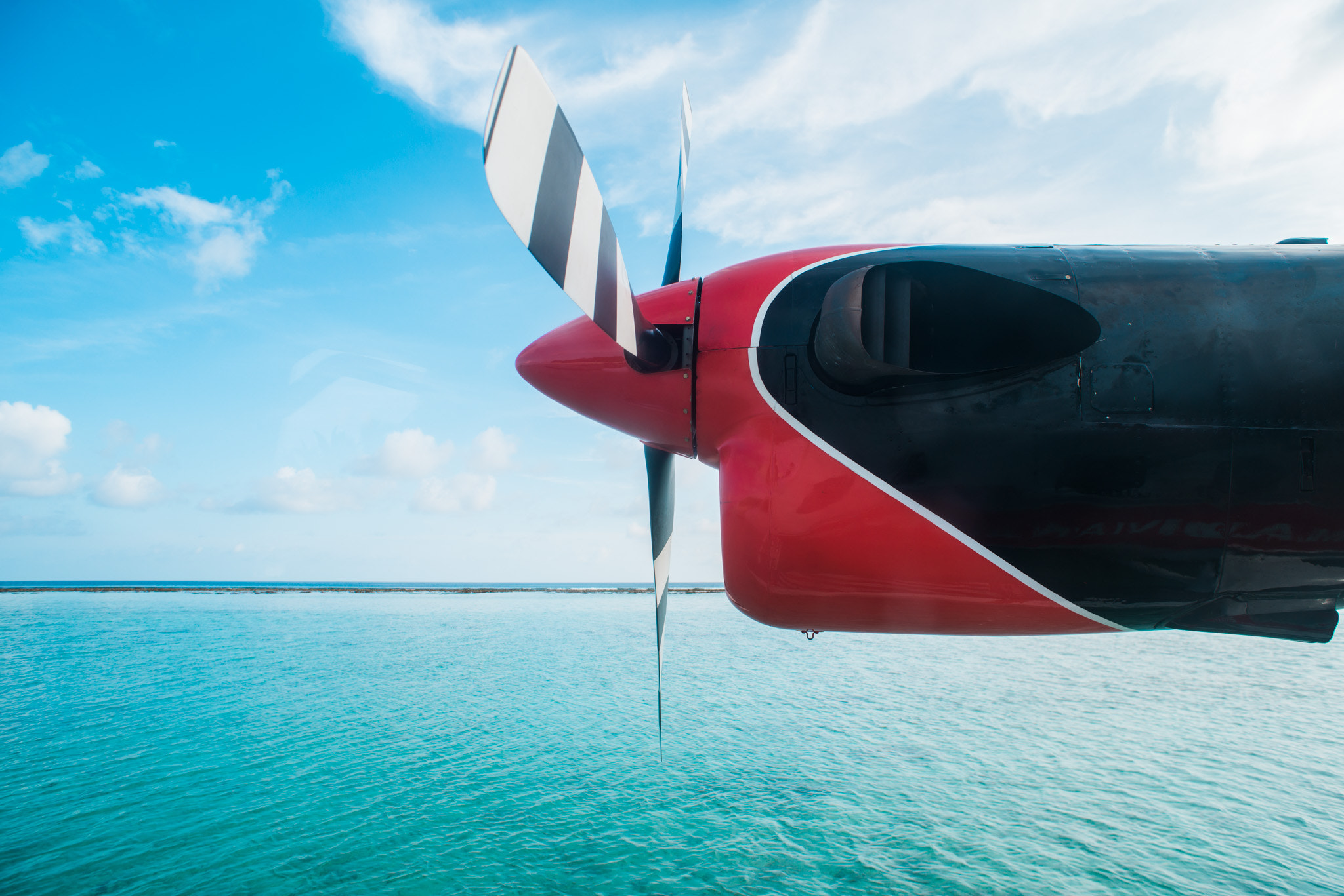 Nikon D800E + AF Nikkor 20mm f/2.8 sample photo. Islands of maldives birds eye view photography