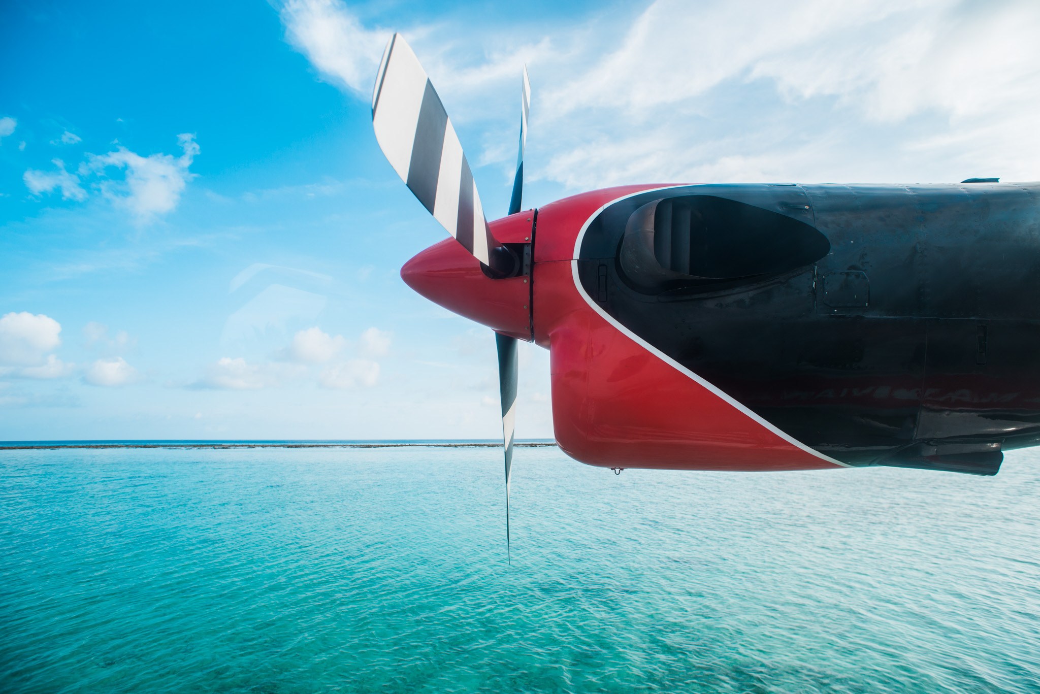 Nikon D800E + AF Nikkor 20mm f/2.8 sample photo. Islands of maldives birds eye view photography