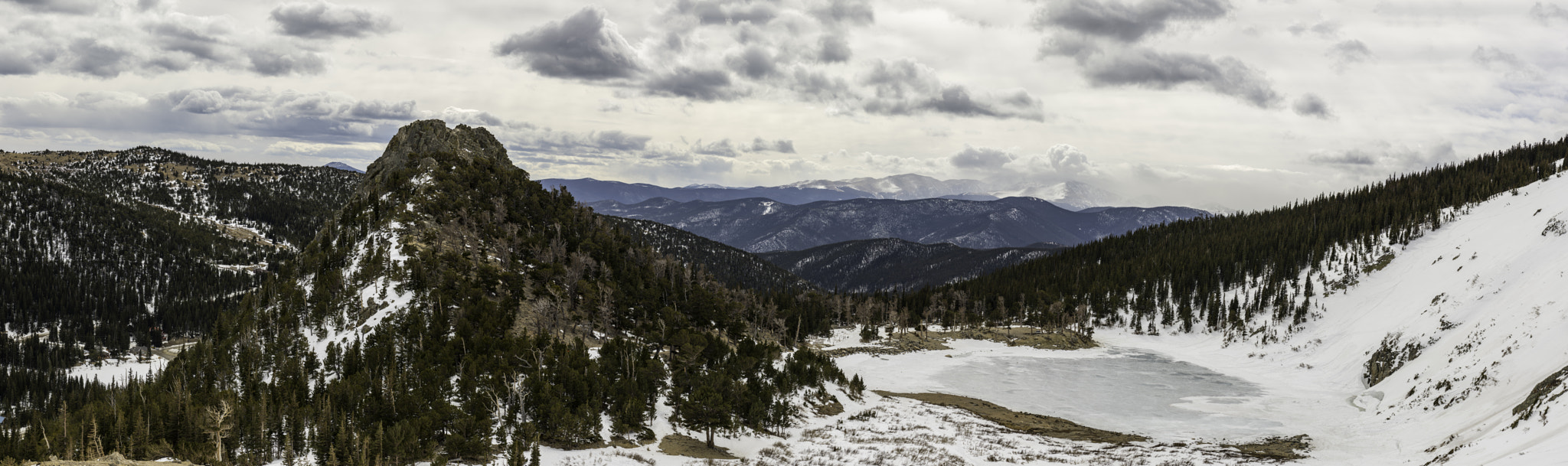 Nikon AF-S Micro-Nikkor 105mm F2.8G IF-ED VR sample photo. The view from the glacier overlooking the lake photography