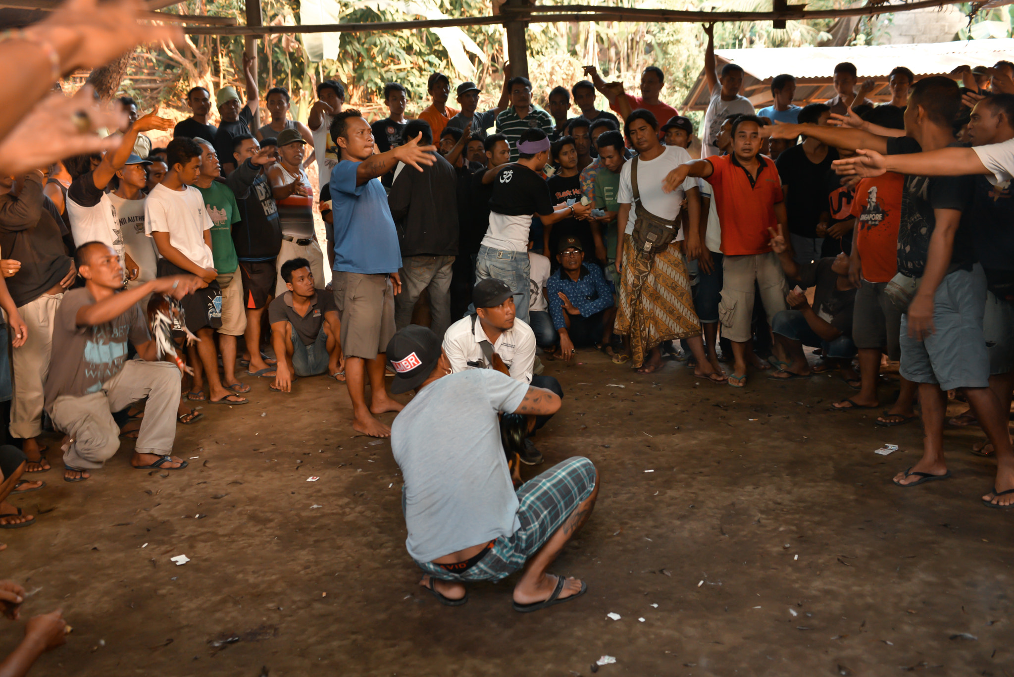 Nikon D610 sample photo. Cockfights on bali, indonesia photography