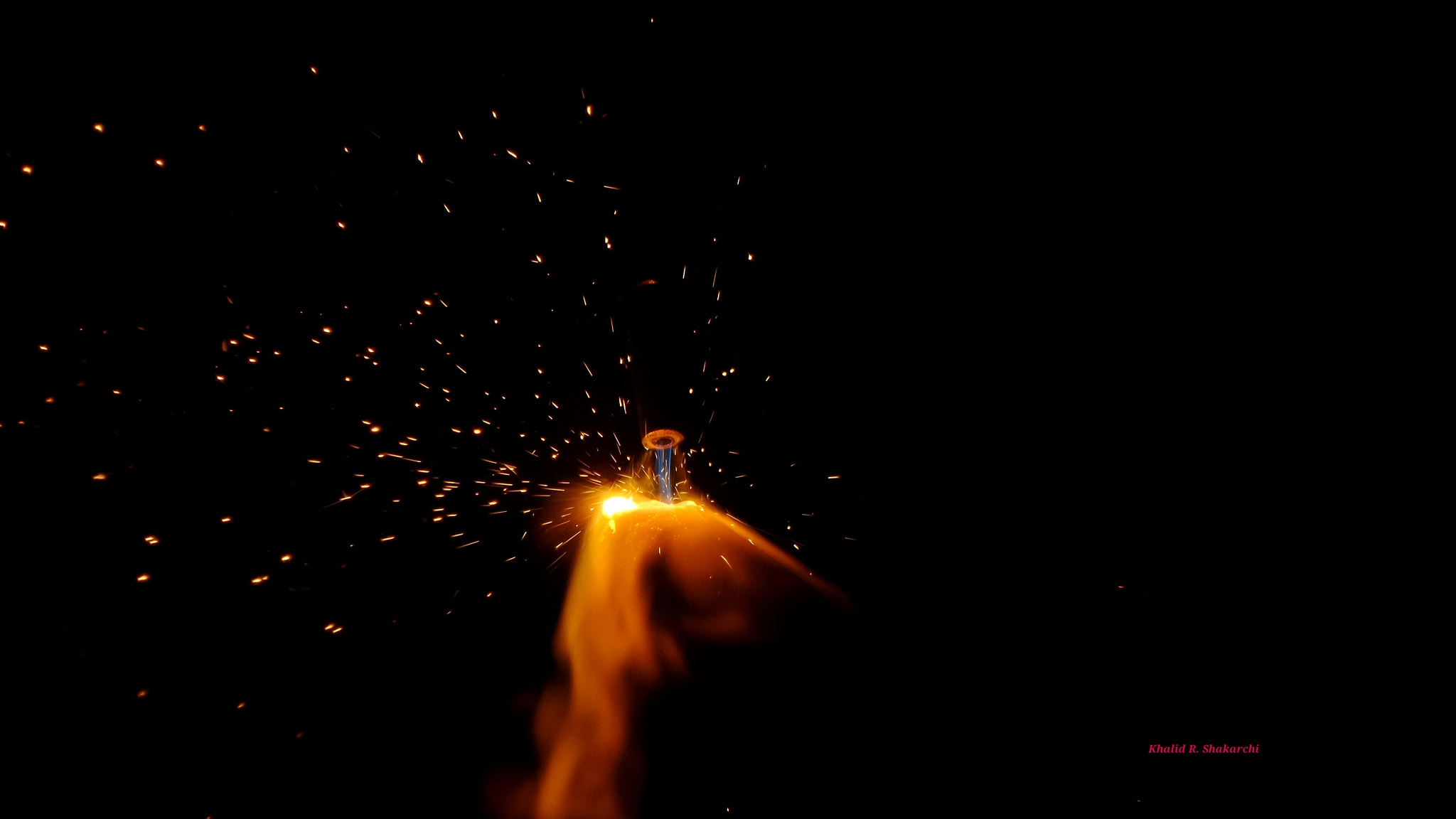 Samsung Galaxy K Zoom sample photo. Sparks & fire photography