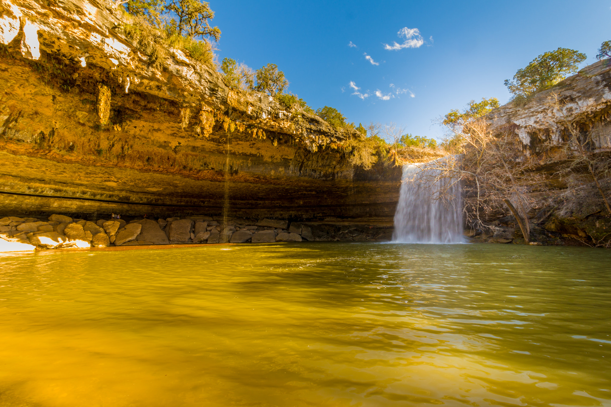 Canon EOS M5 sample photo. Hamilton pool austin photography