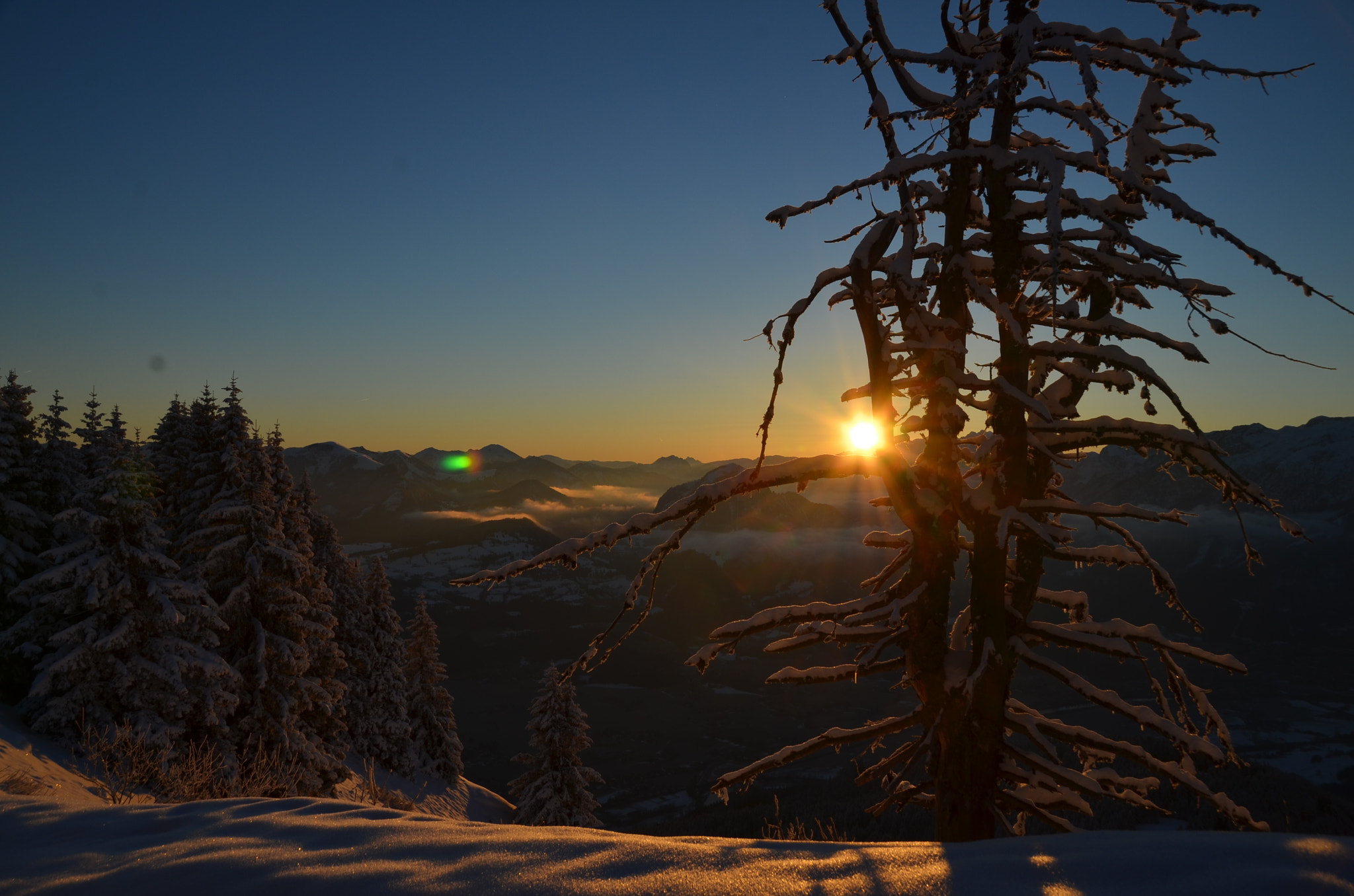 Sigma 18-250mm F3.5-6.3 DC Macro OS HSM sample photo. Sonnenaufgang, rossfeld photography