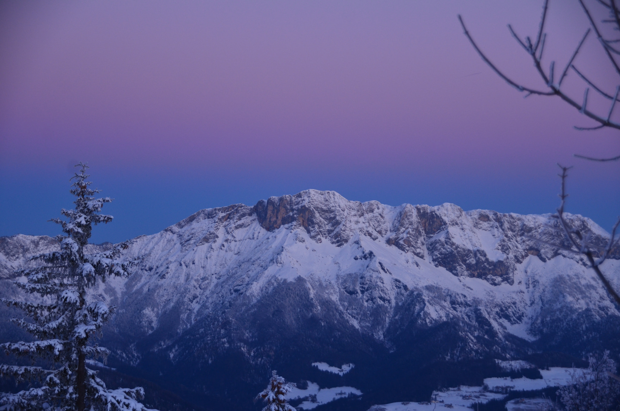 Sigma 18-250mm F3.5-6.3 DC Macro OS HSM sample photo. Untersberg vom rossfeld photography