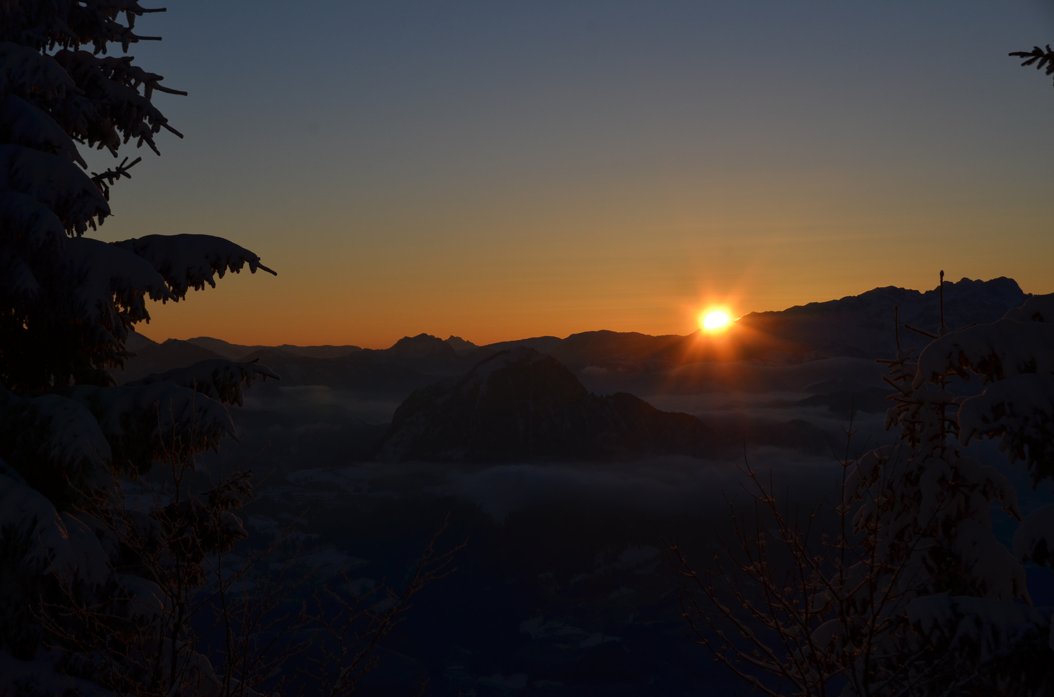 Sigma 18-250mm F3.5-6.3 DC Macro OS HSM sample photo. Sonnenaufgang, rossfeld photography