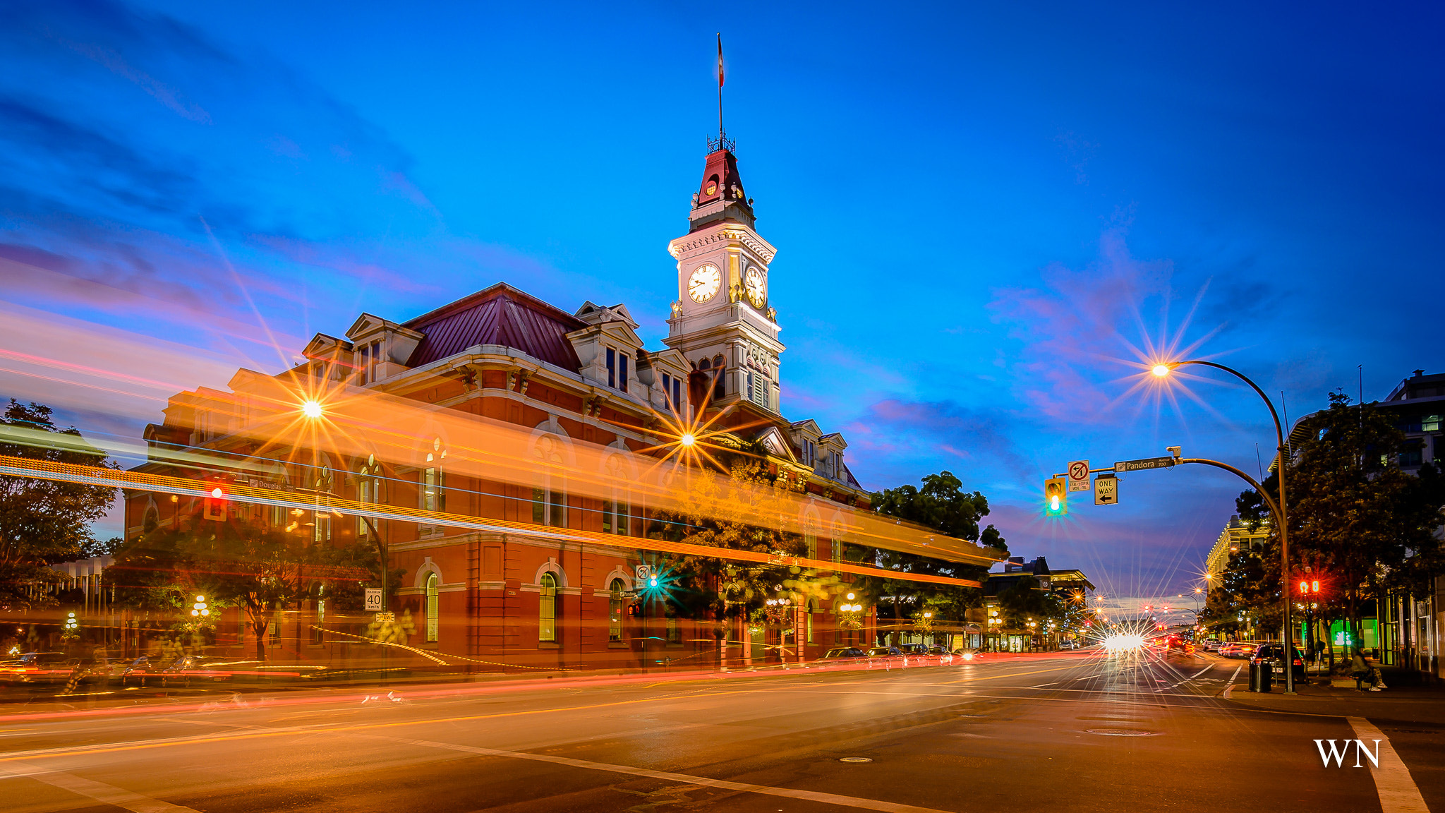 Nikon D4 + Nikon AF-S Nikkor 20mm F1.8G ED sample photo. City hall victoria b.c. photography