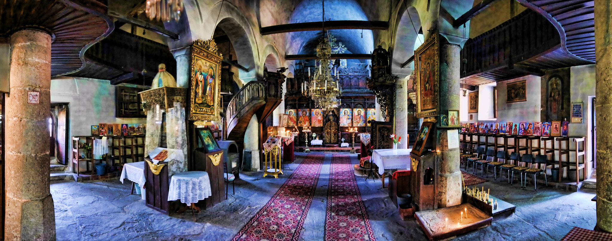 Panasonic Lumix DMC-GX7 sample photo. Trjavna church photography