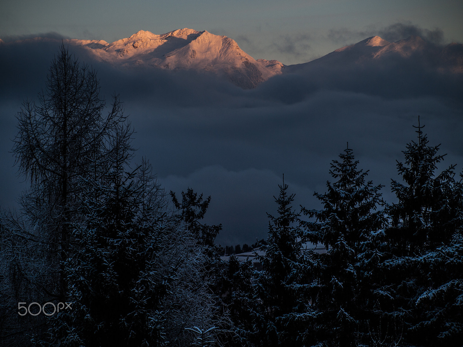 Olympus E-520 (EVOLT E-520) + Olympus Zuiko Digital ED 40-150mm F4.0-5.6 sample photo. View from san michele (dolomites, italy) photography