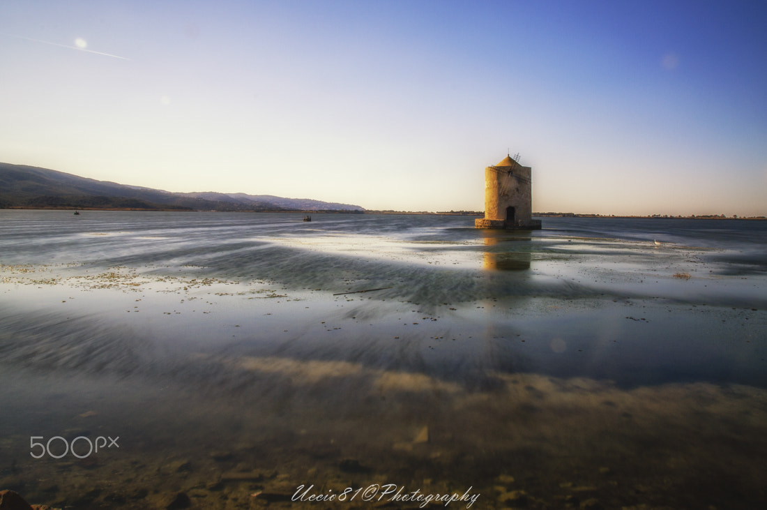 Sony Alpha DSLR-A580 + Tamron SP 24-70mm F2.8 Di VC USD sample photo. Il mulino di orbetello photography