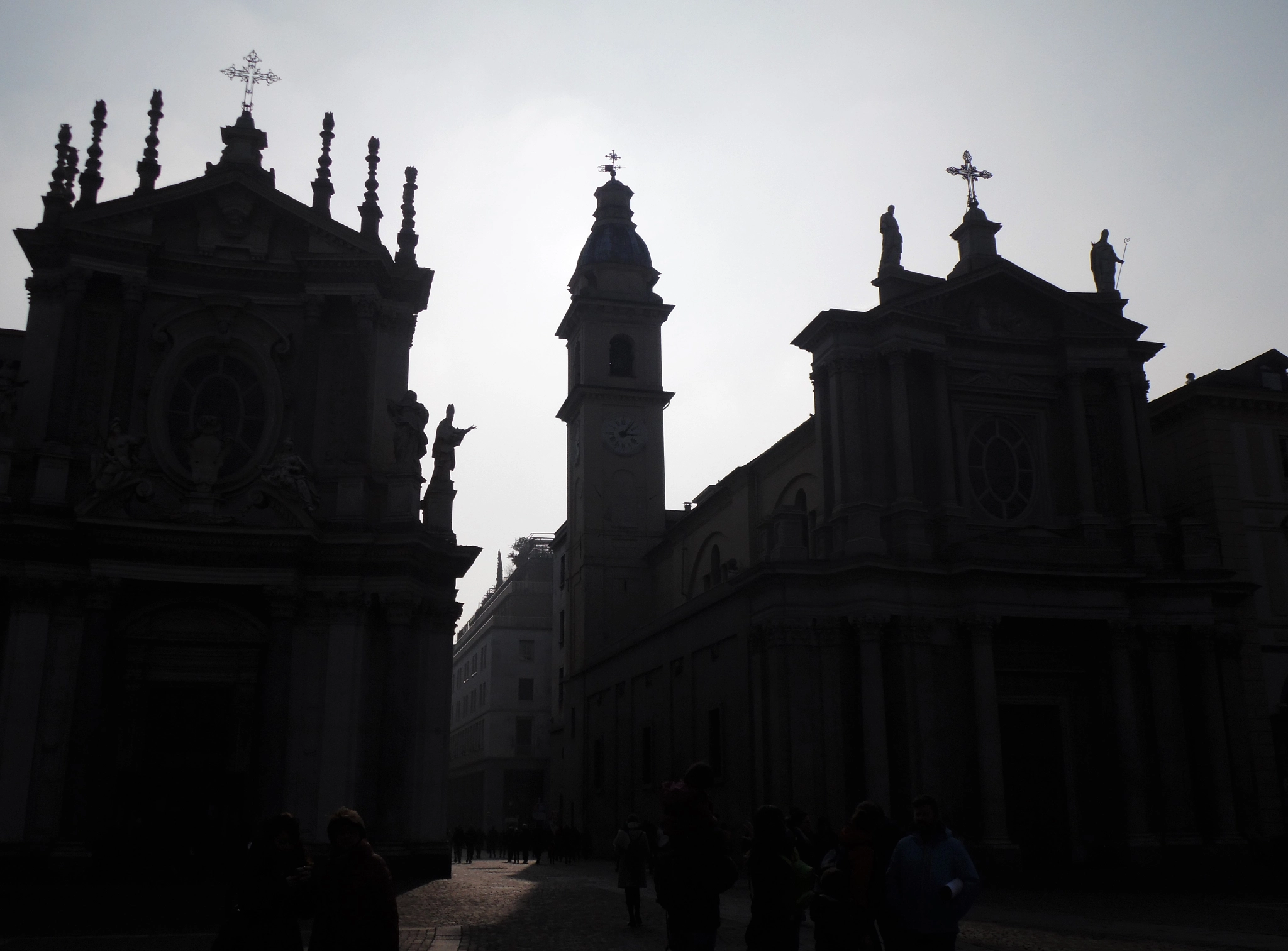 Samsung WB110/  WB111 sample photo. Silhoettes of turin. photography