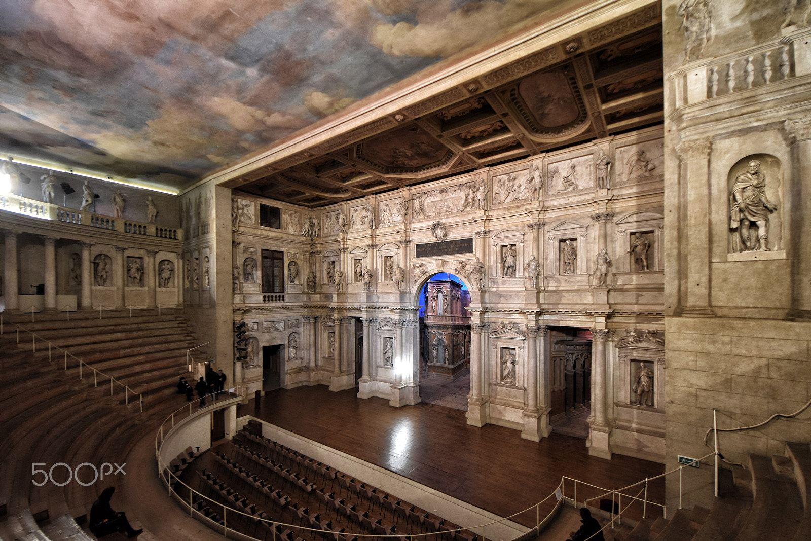 Nikon D7200 sample photo. Teatro olimpico vicenza photography