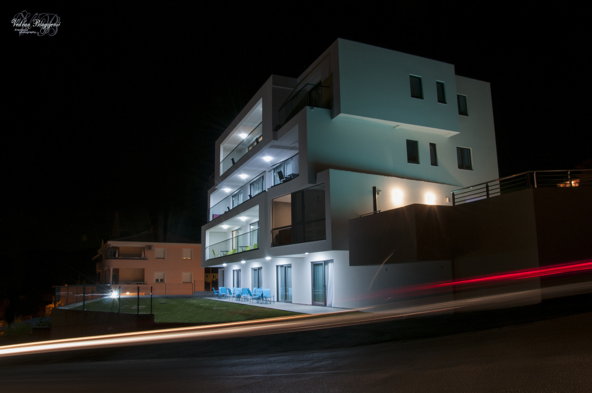Nikon D300S sample photo. Night lights photography