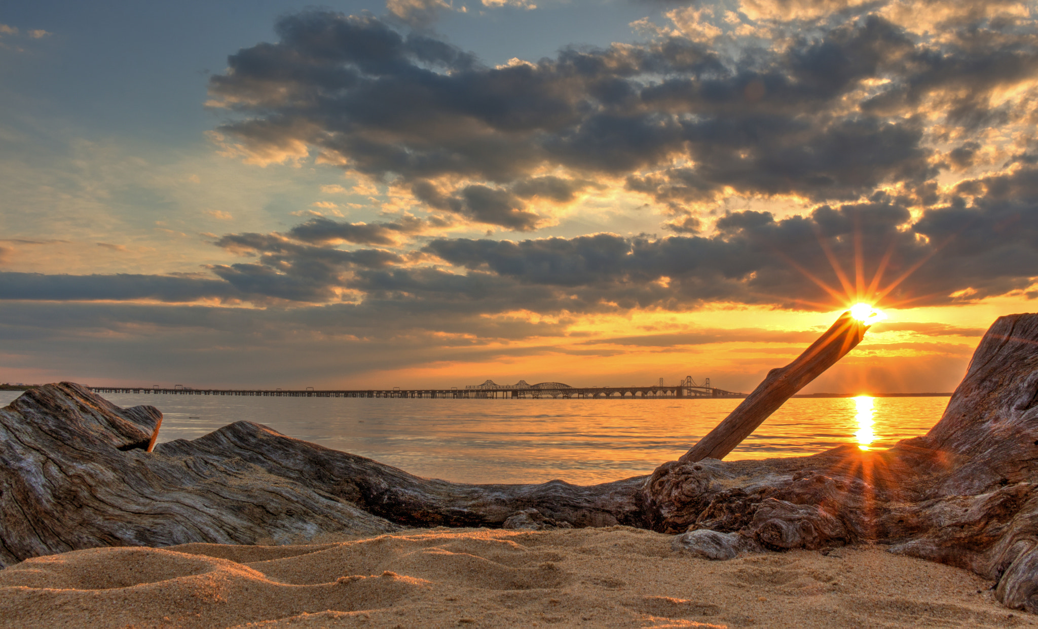 Canon EOS 650D (EOS Rebel T4i / EOS Kiss X6i) sample photo. Sunset at terrapin park in maryland photography
