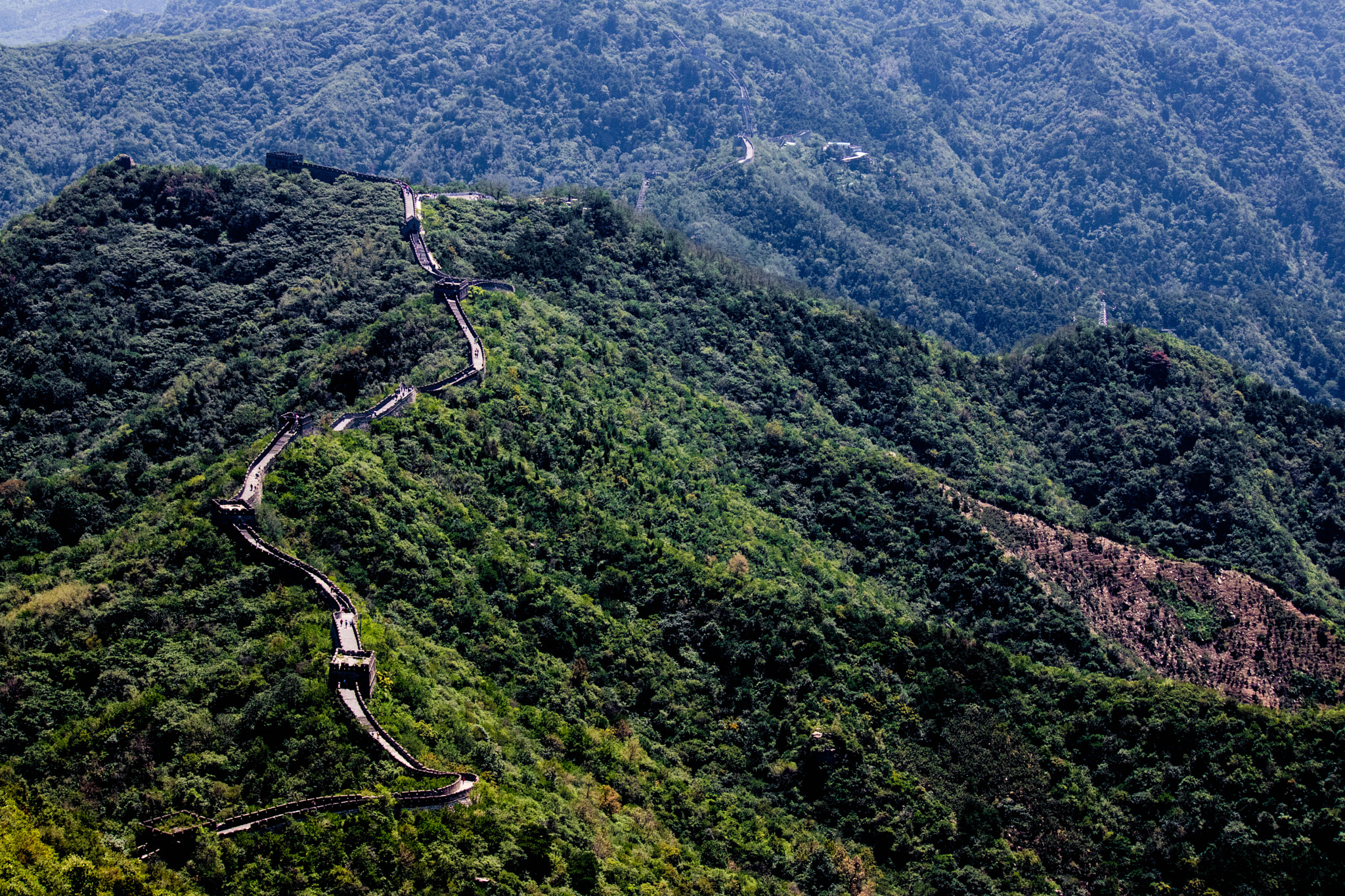 Canon EOS 760D (EOS Rebel T6s / EOS 8000D) sample photo. The great wall photography