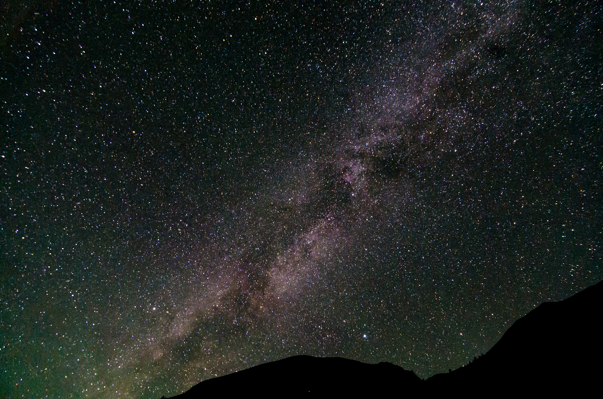 Pentax smc DA 12-24mm F4.0 ED AL (IF) sample photo. Look at the galaxy on the mountain photography