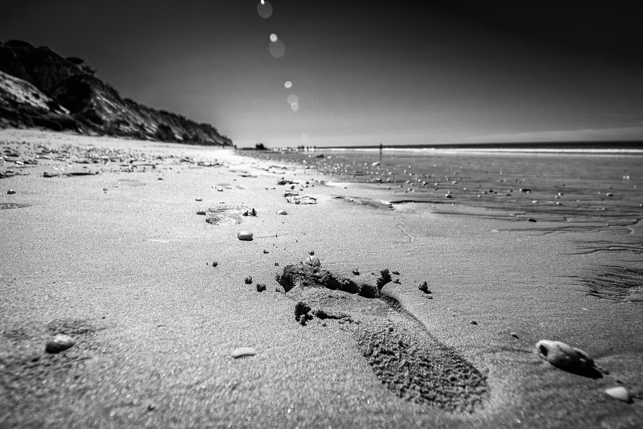 Olympus OM-D E-M5 + Olympus M.Zuiko Digital ED 7-14mm F2.8 PRO sample photo. Algarve footprint photography