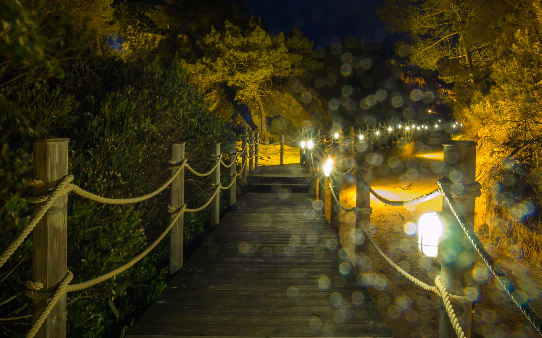 Olympus M.Zuiko Digital ED 7-14mm F2.8 PRO sample photo. Algarve beach night photography