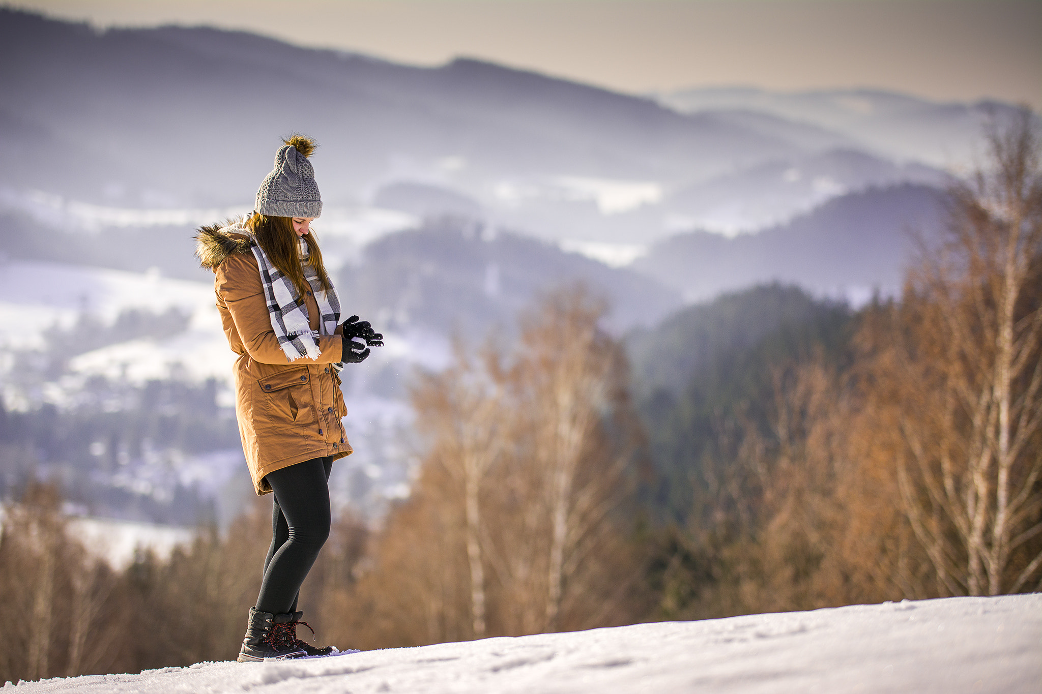 Nikon D7100 + Sigma 50-100mm F1.8 DC HSM Art sample photo. Winter time photography