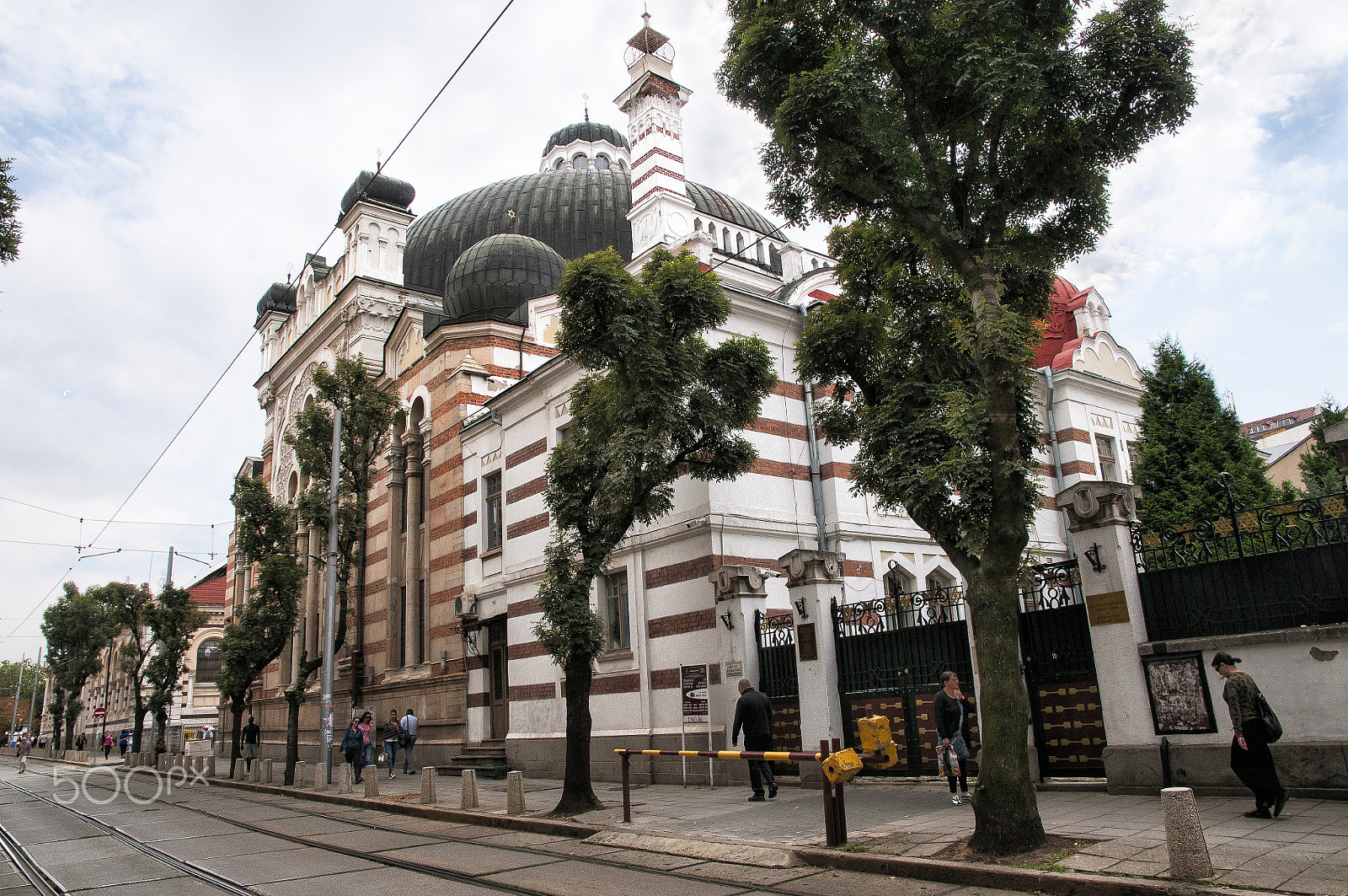 Nikon D300 sample photo. Jewish synagogue in the city of sofia, bulgaria. photography
