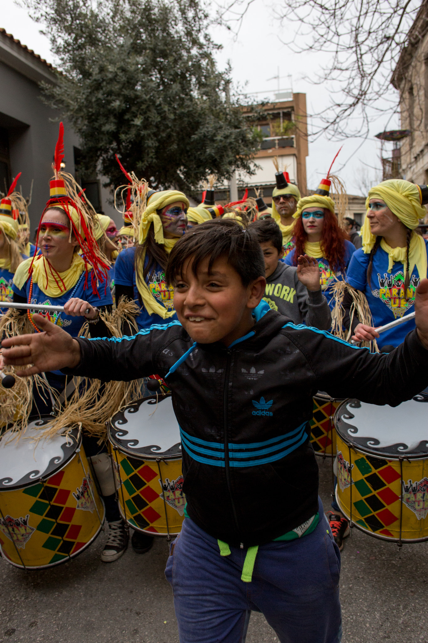 Canon EOS 6D sample photo. The boy and the band photography