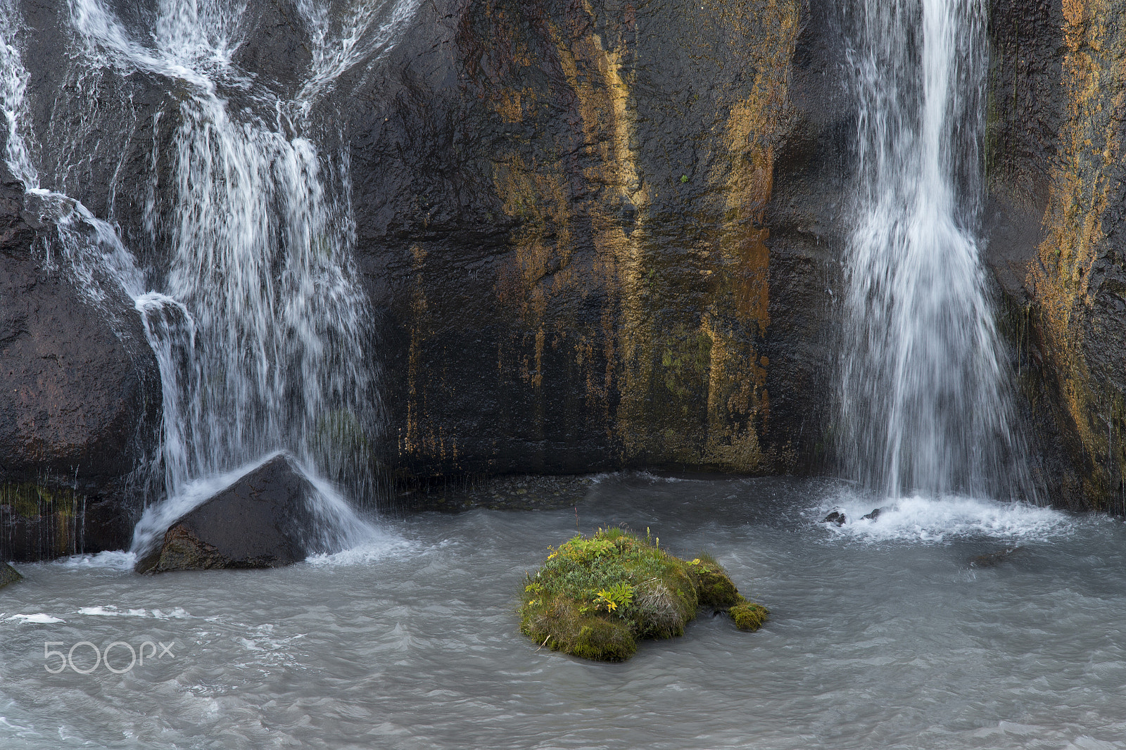 Canon EOS-1D X sample photo. Mountain waterfall in iceland. photography