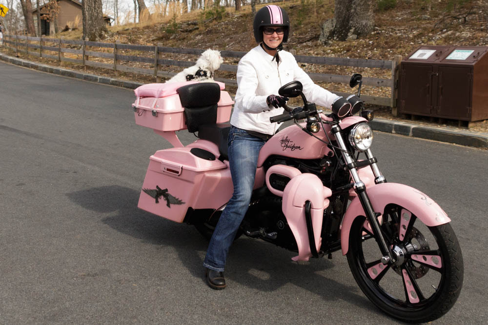 Canon TS-E 90mm F2.8 Tilt-Shift sample photo. Pink motorcycle photography