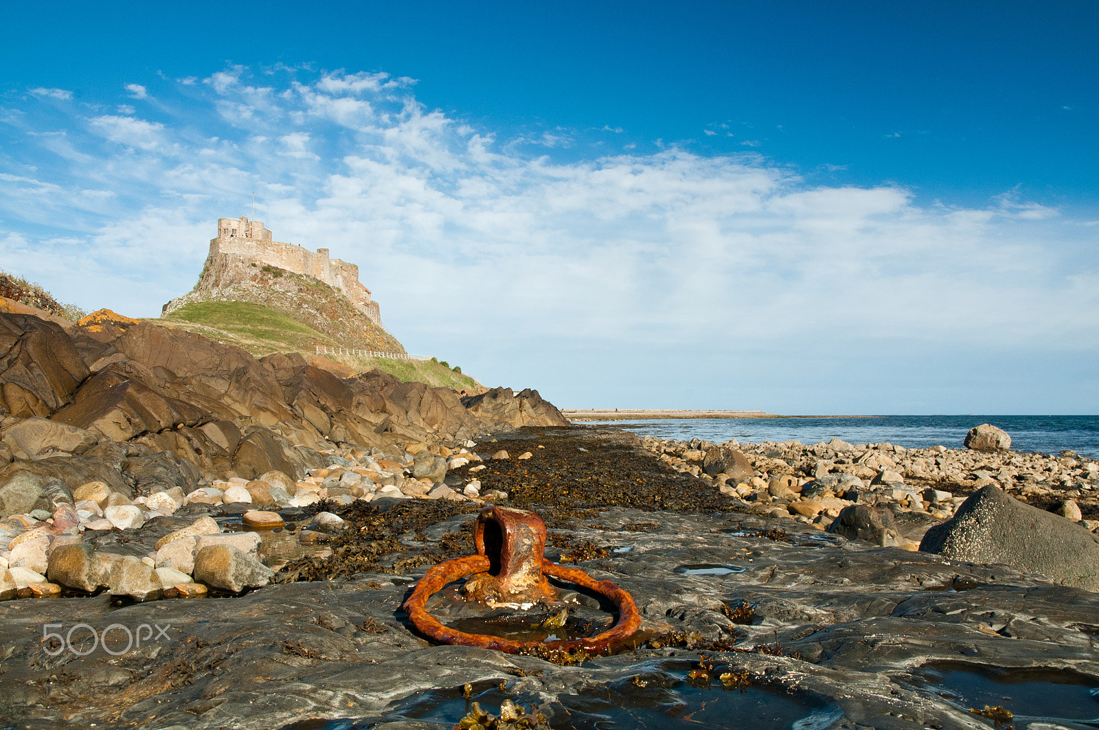 Nikon D5000 sample photo. Rocky path to the castle photography