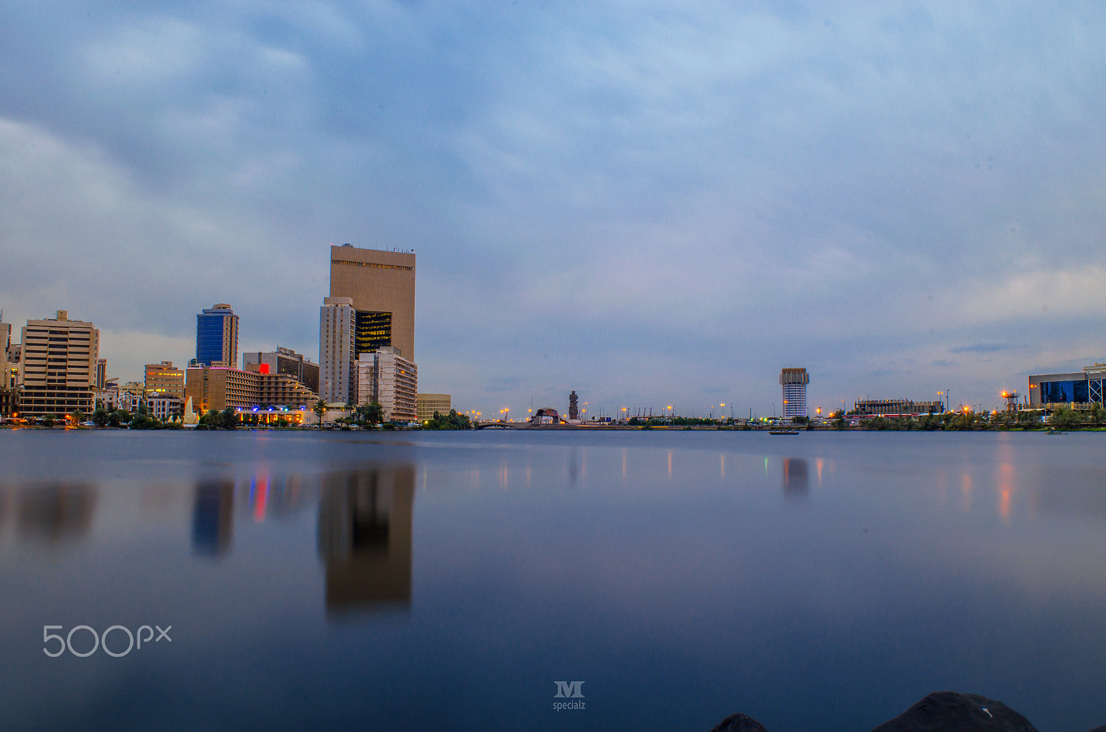 Nikon D5100 sample photo. Jeddah skyline photography